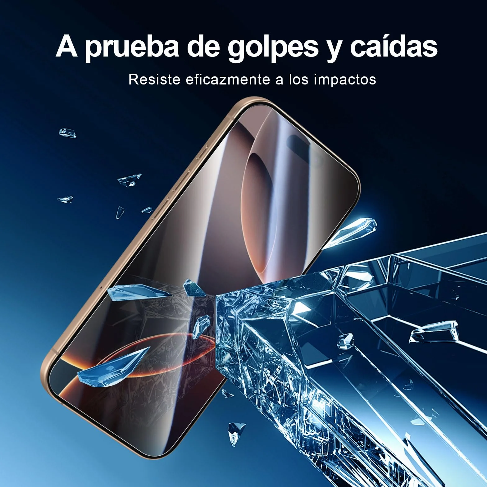 NEW'C 3 Piezas, Protector Pantalla para iPhone 17, 17 Pro, iPhone 16 Pro (6,3″), Cristal templado con herramienta de instalación fácil incluida, Antiarañazos, Antihuellas, Dureza 9H, Ultra Resistente