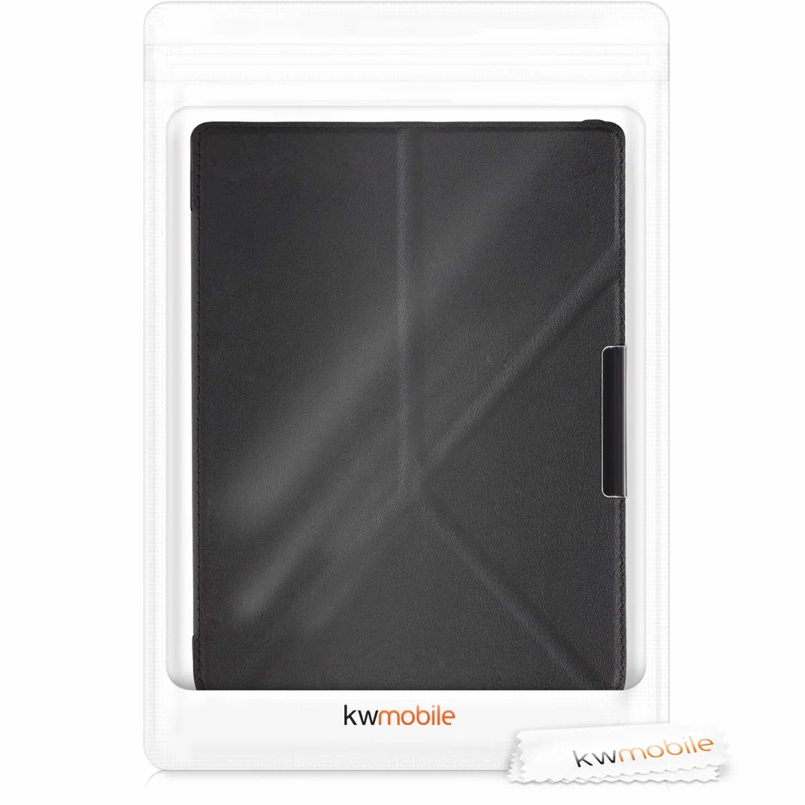 kwmobile Carcasa Compatible con Pocketbook InkPad 3/3 Pro/Color/Vivlio InkPad 3 Funda con Soporte - Negro