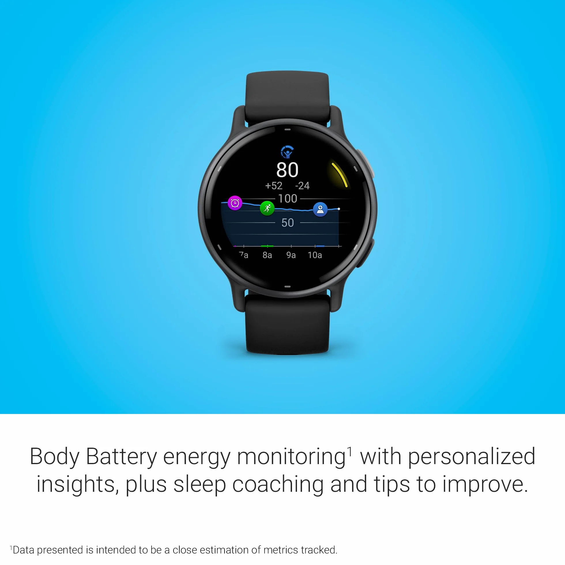 Garmin Vívoactive 5, Smartwatch con GPS, Pantalla AMOLED, Funciones Esenciales de Salud y Forma física y hasta 11 días de autonomía