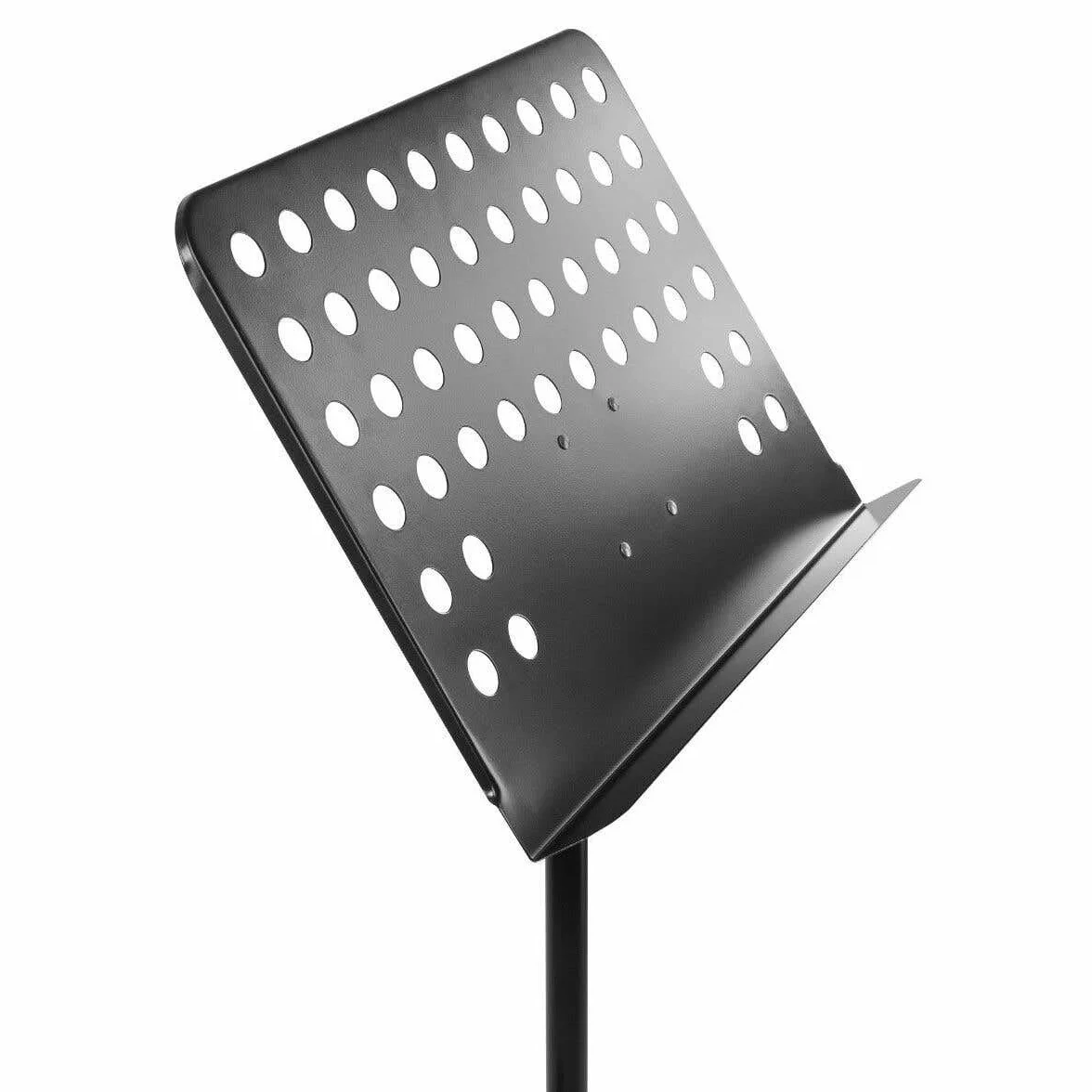 VONYX MSS01 Atril para músicos e interpretes ajustable en altura e inclinación de la bandeja, base de 3 patas, fabricación robusta y ligero, perfecto para músicos e Intérpretes, tamaño grande.