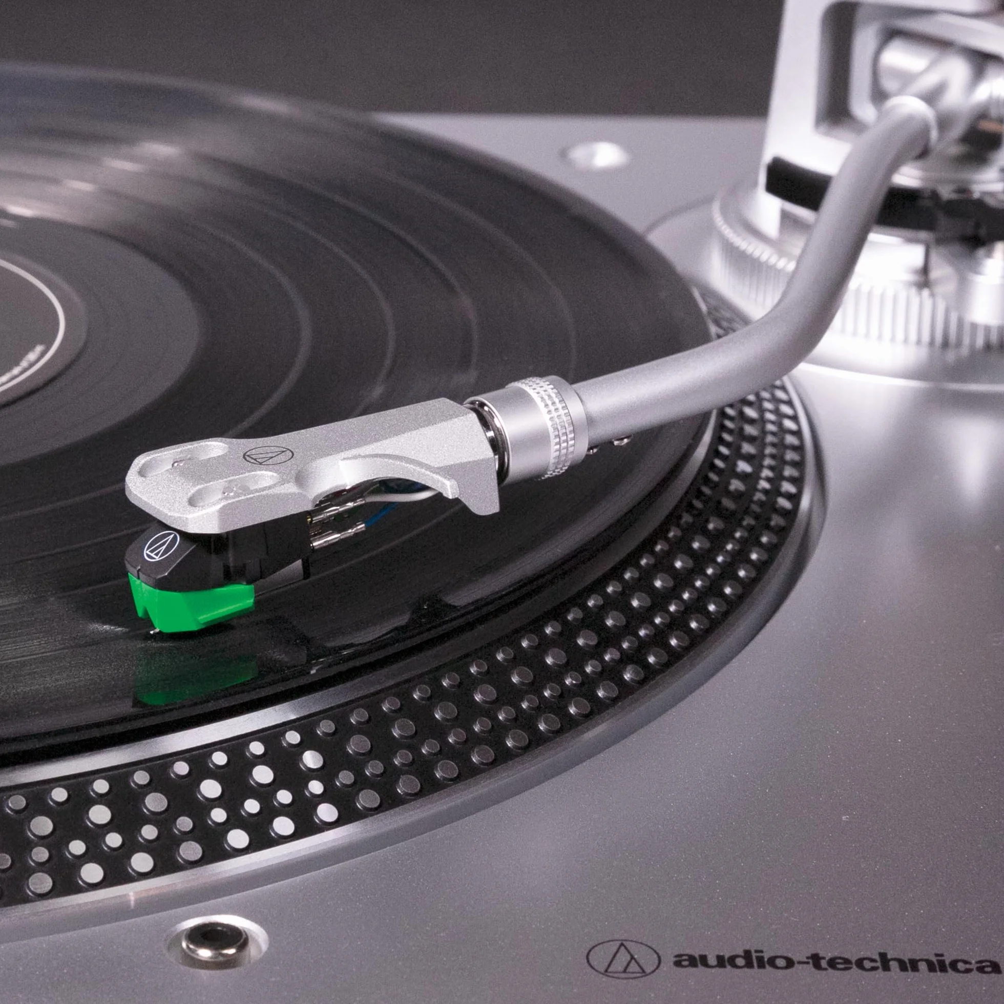 Audio-Technica AT-LP120XUSB Direct-Drive Turntable (Analog & USB), Silver, Hi-Fidelity,…