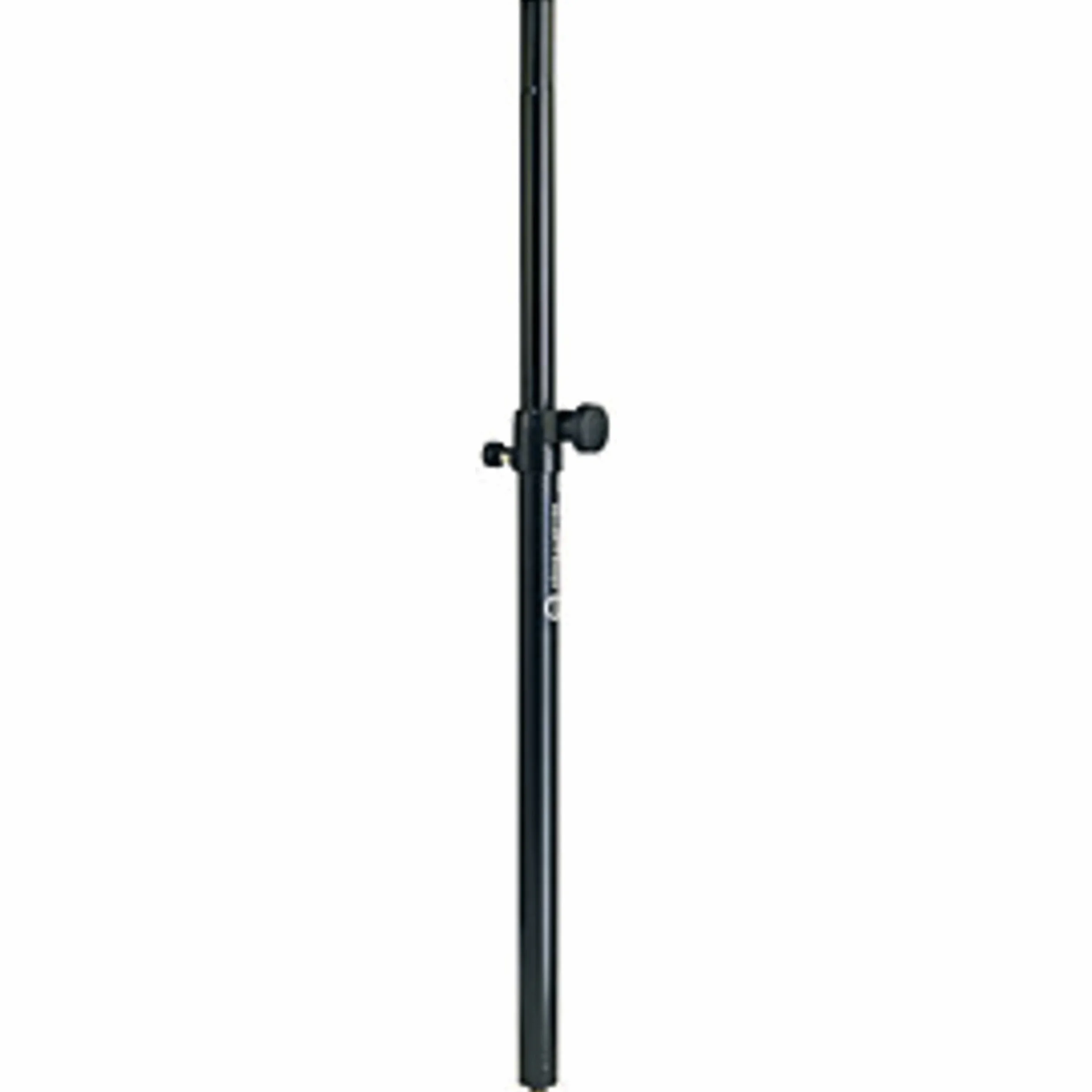 K&M 21337 tubo de extensión para sistema de altavoces satélite - negro, acero - extensión ajustable mediante tornillos de bloqueo