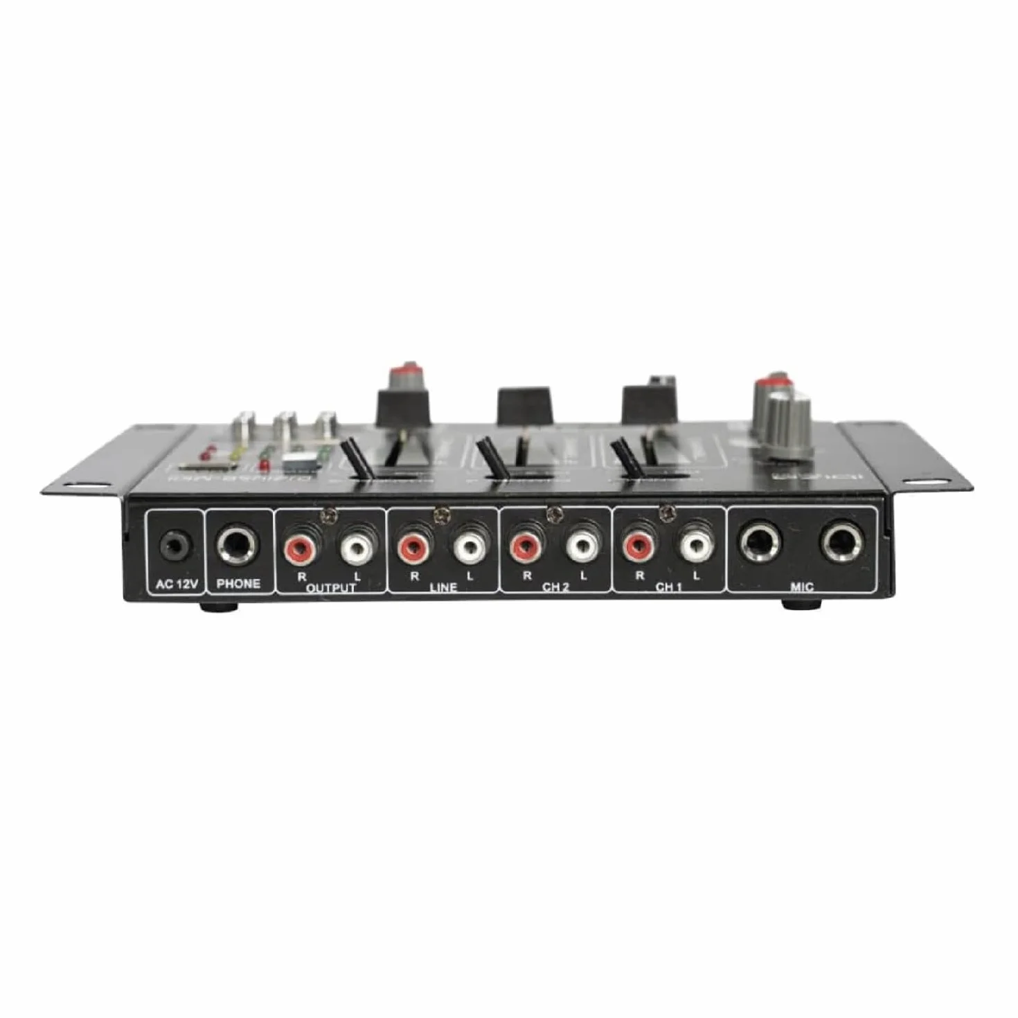 Ibiza - DJ21USB-MKII - Mezclador de 4 vías/7 canales con varias entradas - USB - Negro