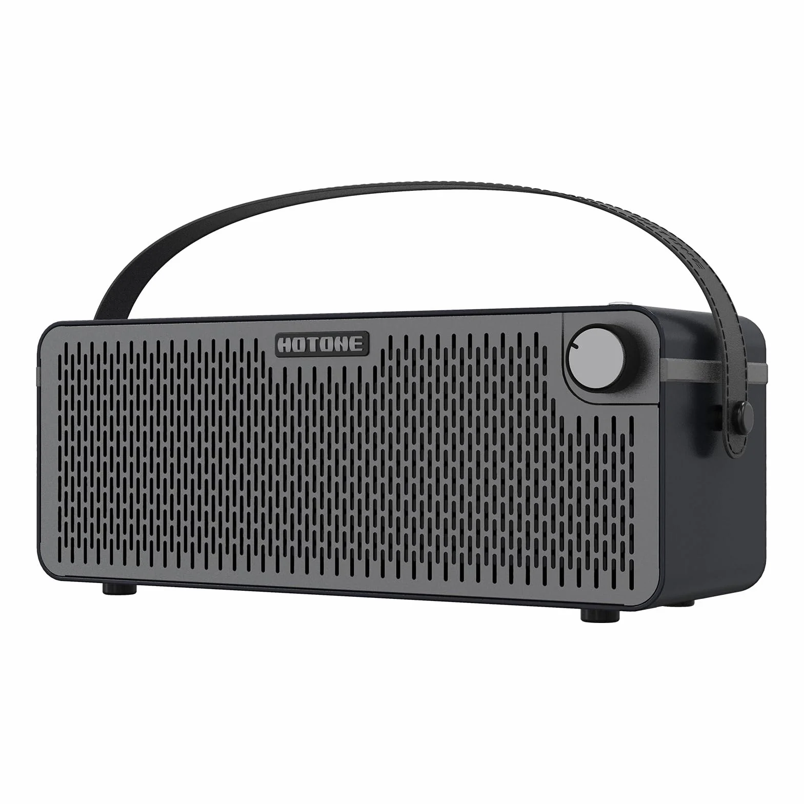Hotone Amplificador de Guitarra Bluetooth Multifuncional con Pantalla Táctil Guitar Bass IR Cabinets with Multi FX Stereo Mobile App (Negro)