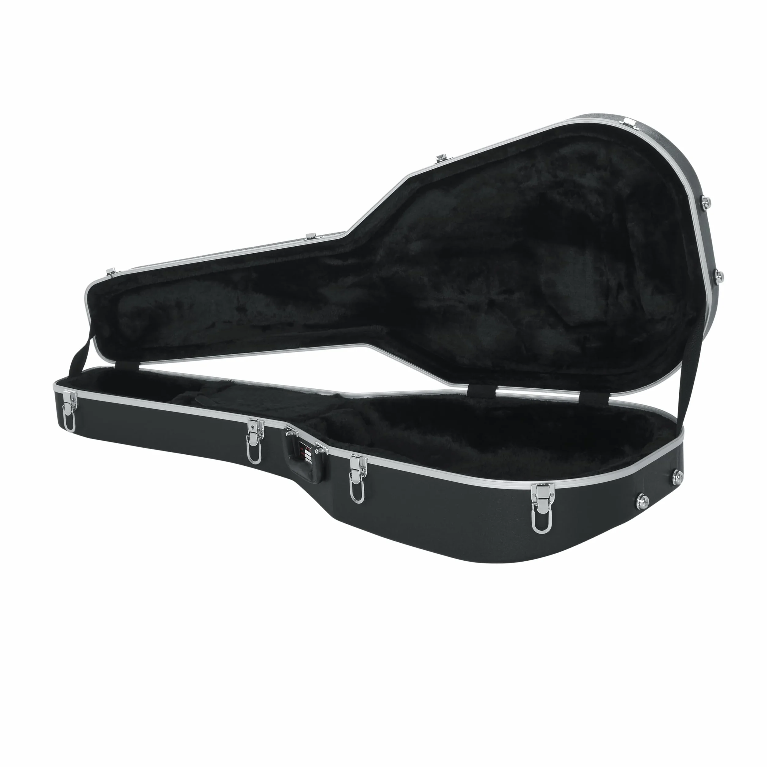GATOR CASES Deluxe - Funda Moldeada de ABS para Guitarras acústicas; se Adapta a Guitarras acústicas de Contorno Profundo Estilo Ovation (GC-Deep Bowl)