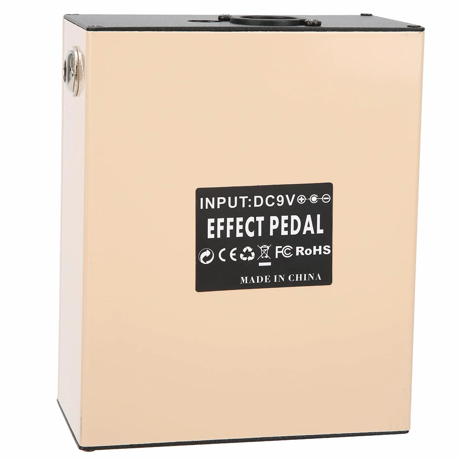 Caja DI Para Guitarra, Carcasa De Aleación De Aluminio, Pedal De Efecto De Guitarra Acústica, Caja De Inyección Directa, Accesorios Para Instrumentos Musicales Para Amantes De La Guitarra
