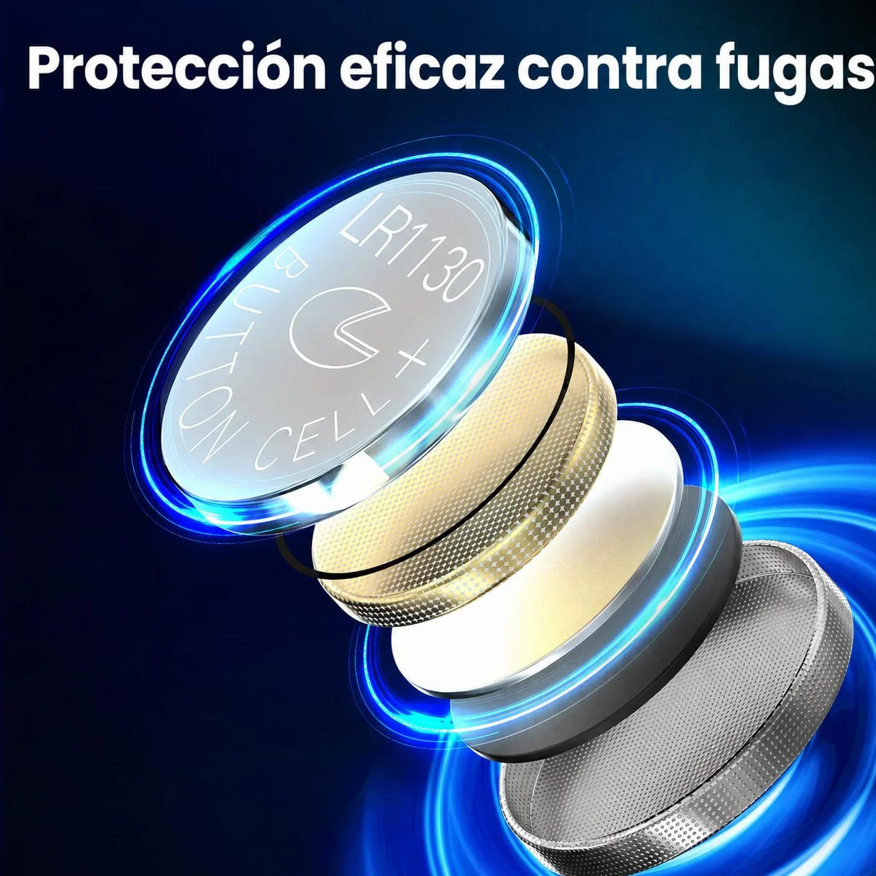 Pilas de Botón Alcalinas PKCELL LR1130 AG10 1,5V 78mAh – Paquete de 20 Unidades para Libros de Música, Juguetes Educativos, Calculadoras, Termómetros