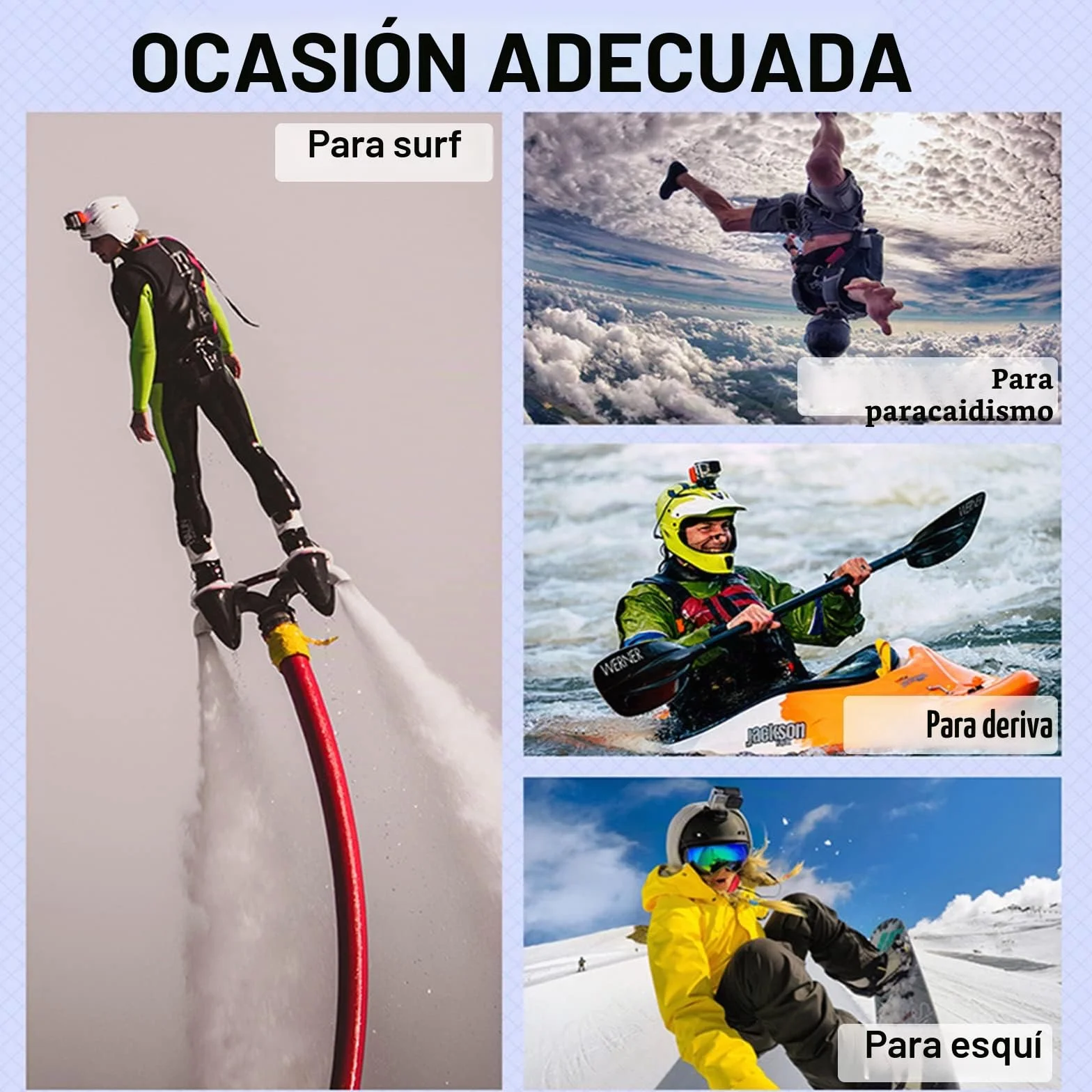 Diadema para Cámara de Acción,Diadema Elástica para Cámara,Correa para la Cabeza de la Cámara de Acción,Cinta de Nylon Ajustable Elástica Correa,Diadema para Cámara,para Cámara Deportiva de Acción,1PC