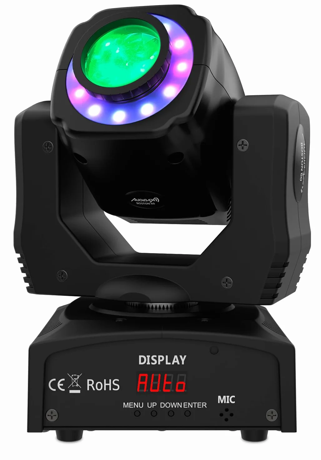 Audibax Boston 60 Ring Cabeza Móvil Spot 60w + Anillo LED