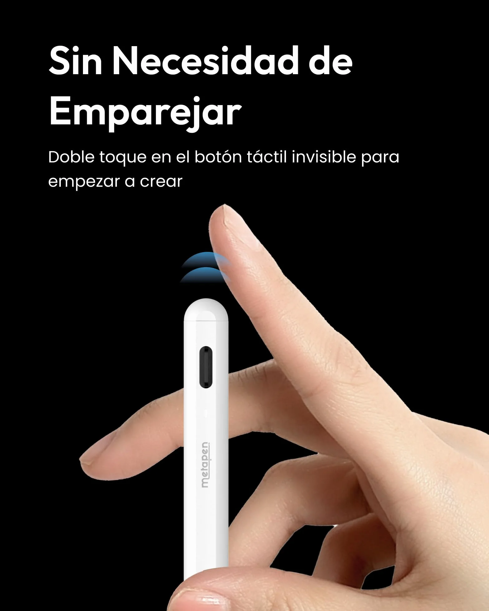 Metapen A8 Lápiz para iPad 2018-2026 con Atracción Magnética y Precisión de Píxeles