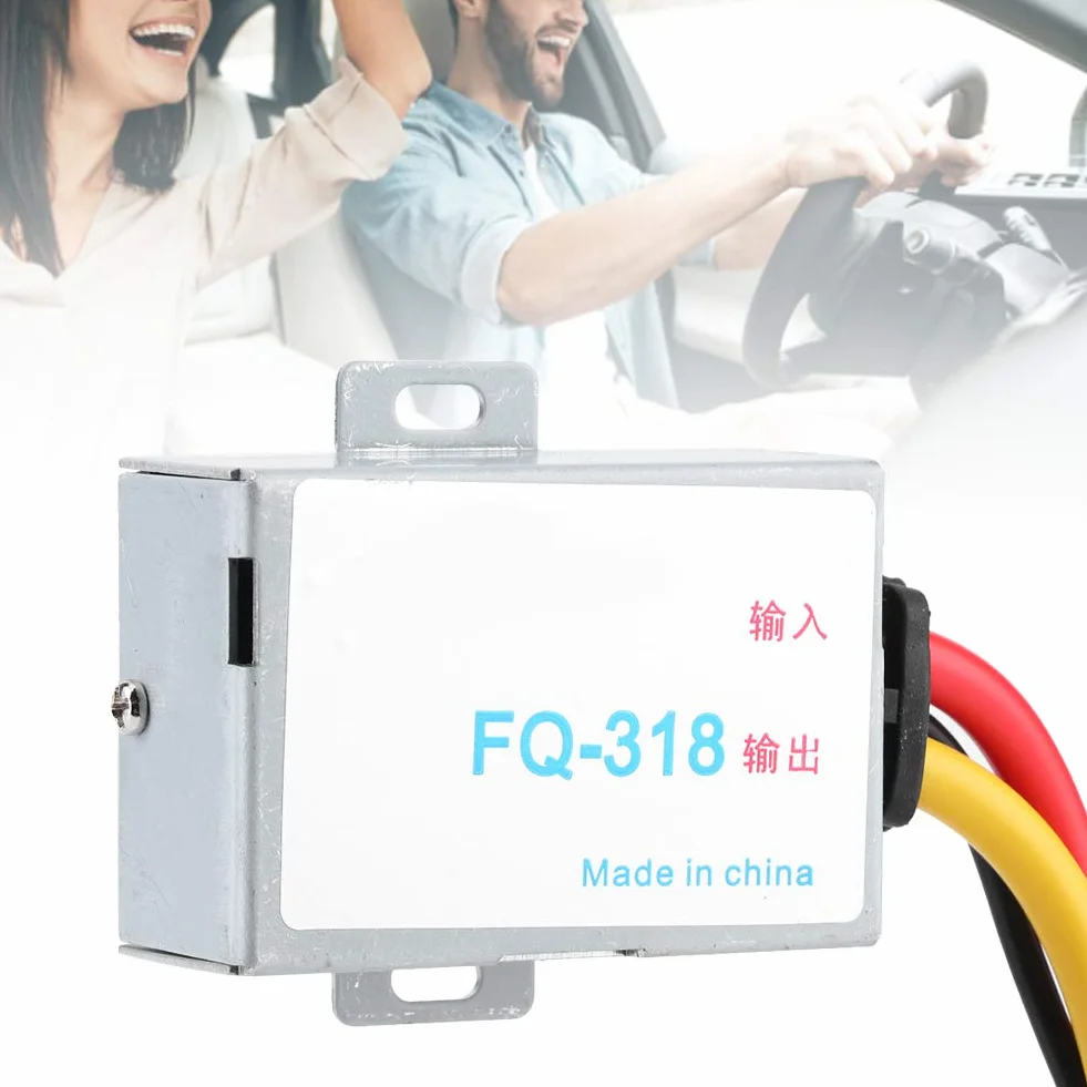 Reductor de supresor de Ruido estéreo para automóvil, Filtro de Potencia de Audio Reductor de supresor de Ruido estéreo para Sistema de Audio para automóvil de 12V