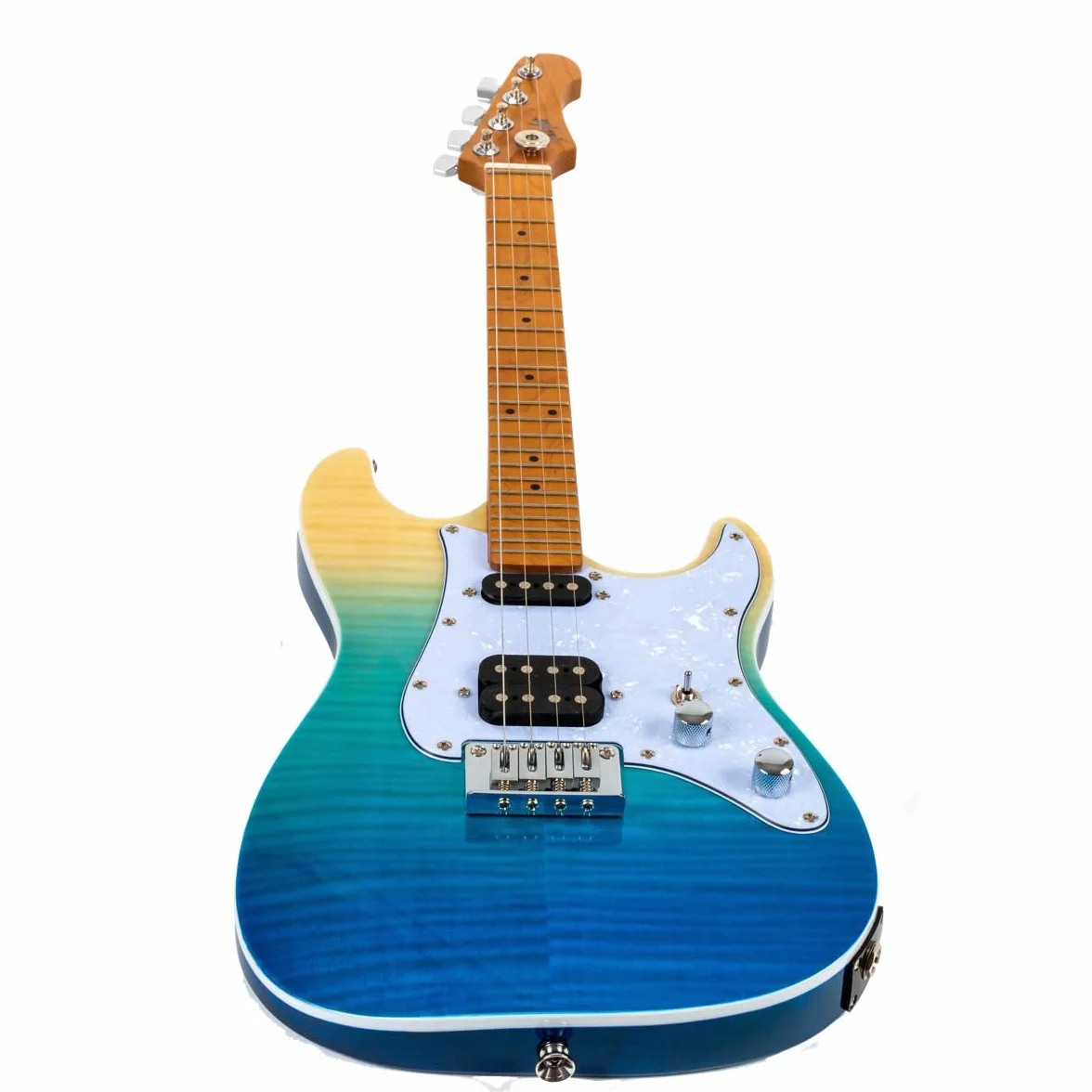 Pathfinder Tenor - Ukelele eléctrico, Color Azul