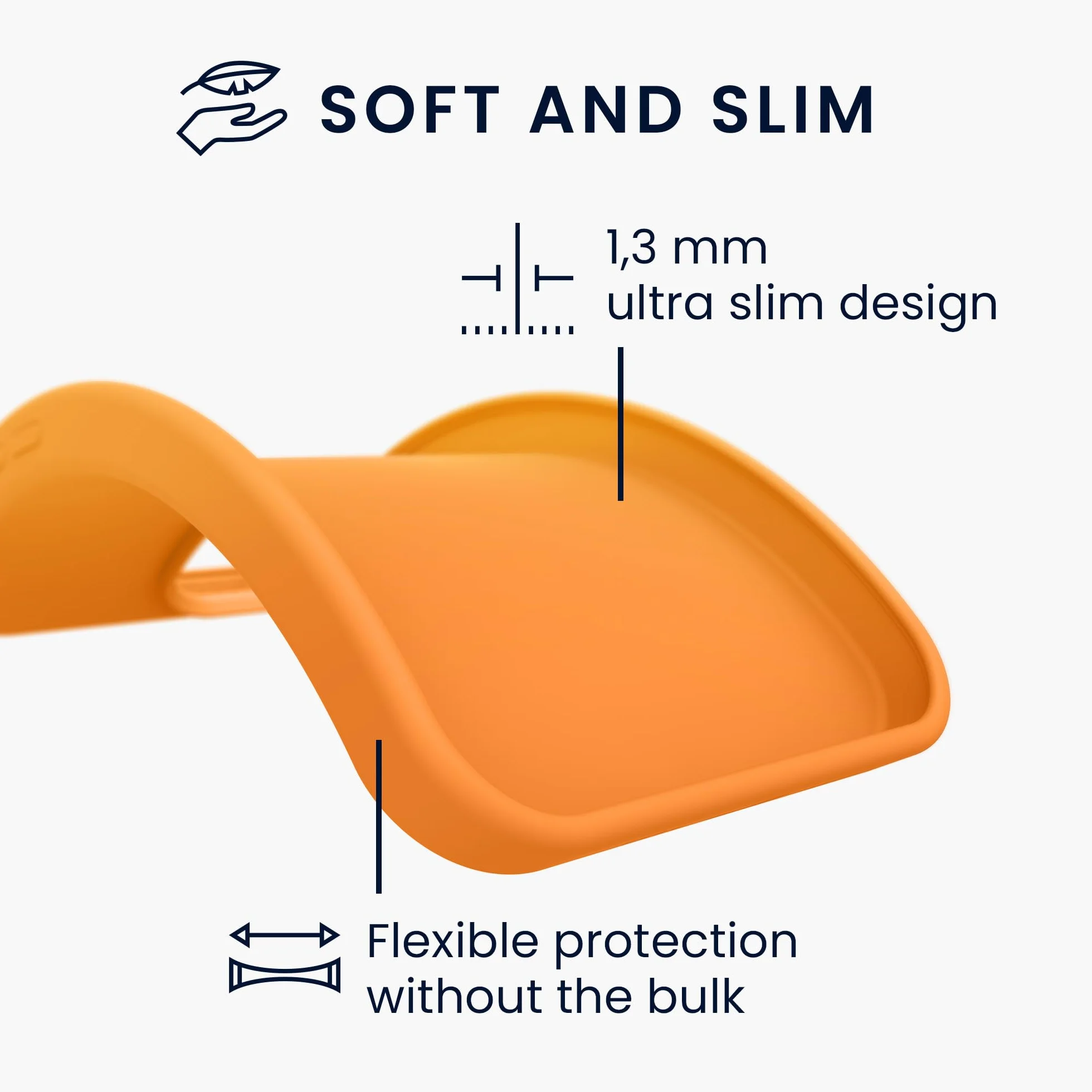 kwmobile Funda Samsung Galaxy Xcover 5 Carcasa TPU Silicona Naranja
