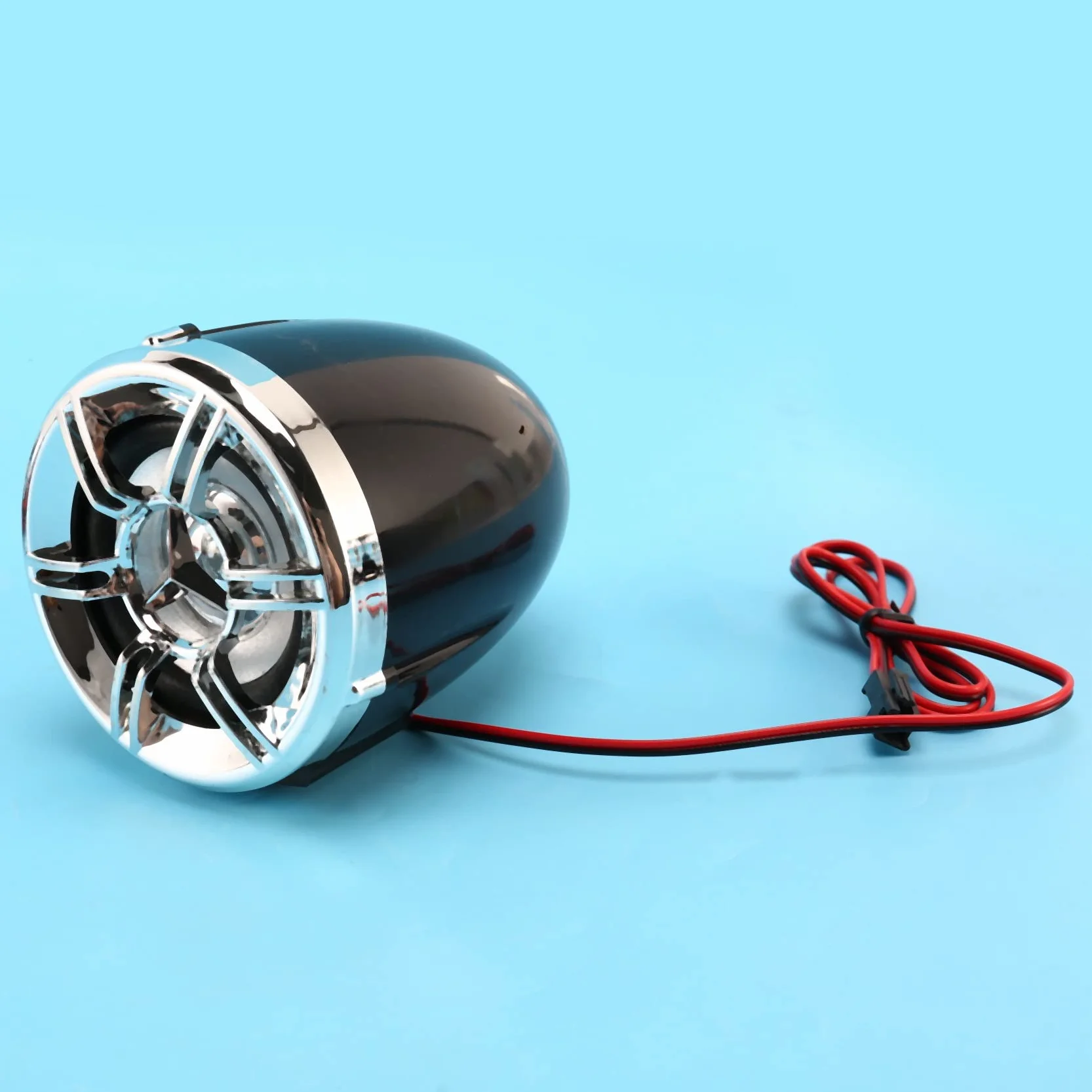 Altavoz de Motocicleta Estéreo Bluetooth Radio FM USB TF MP3 Resistente al Agua