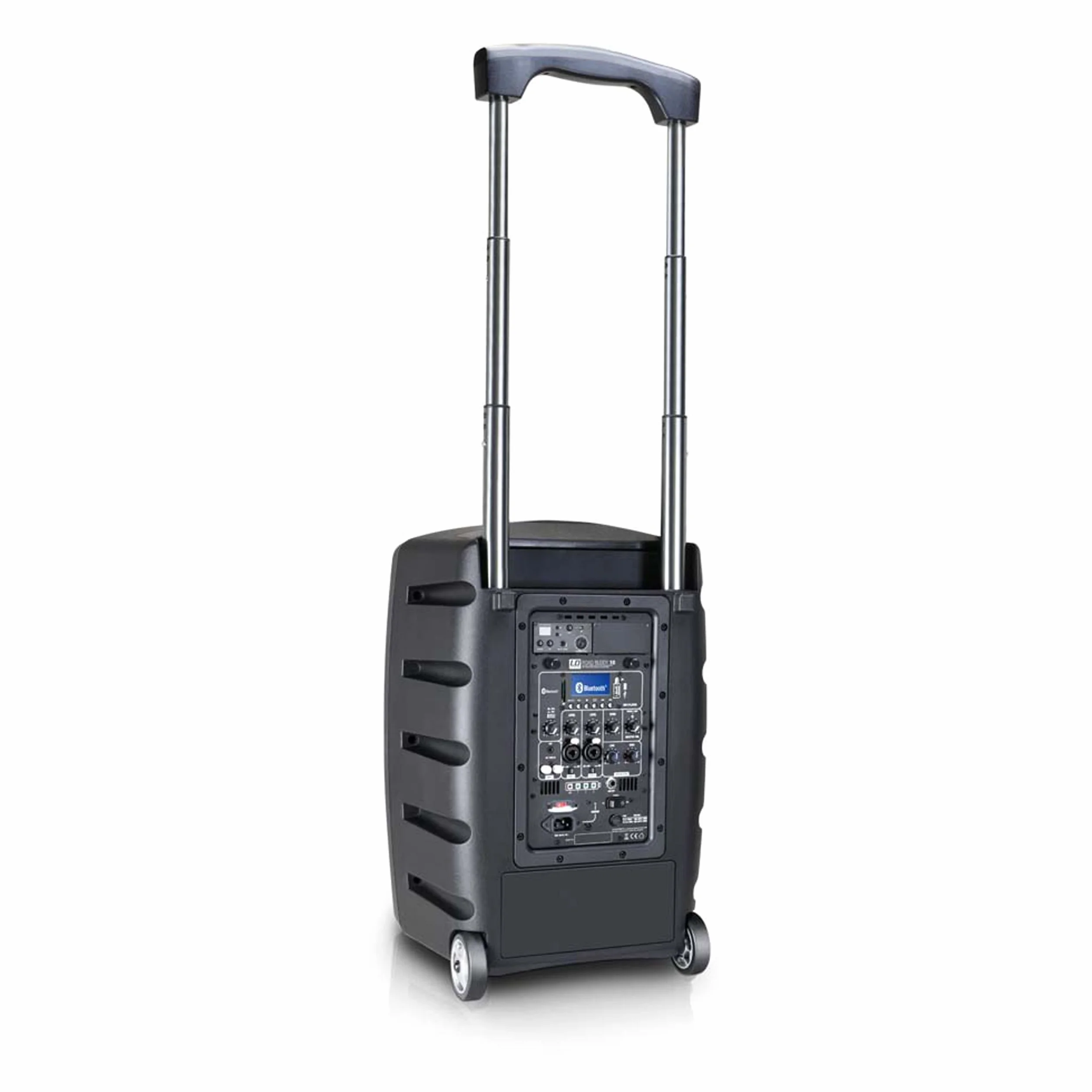 LD Systems ROADBUDDY 10 - Altavoz Bluetooth alimentado por batería, con mezclador y micrófono inalámbrico