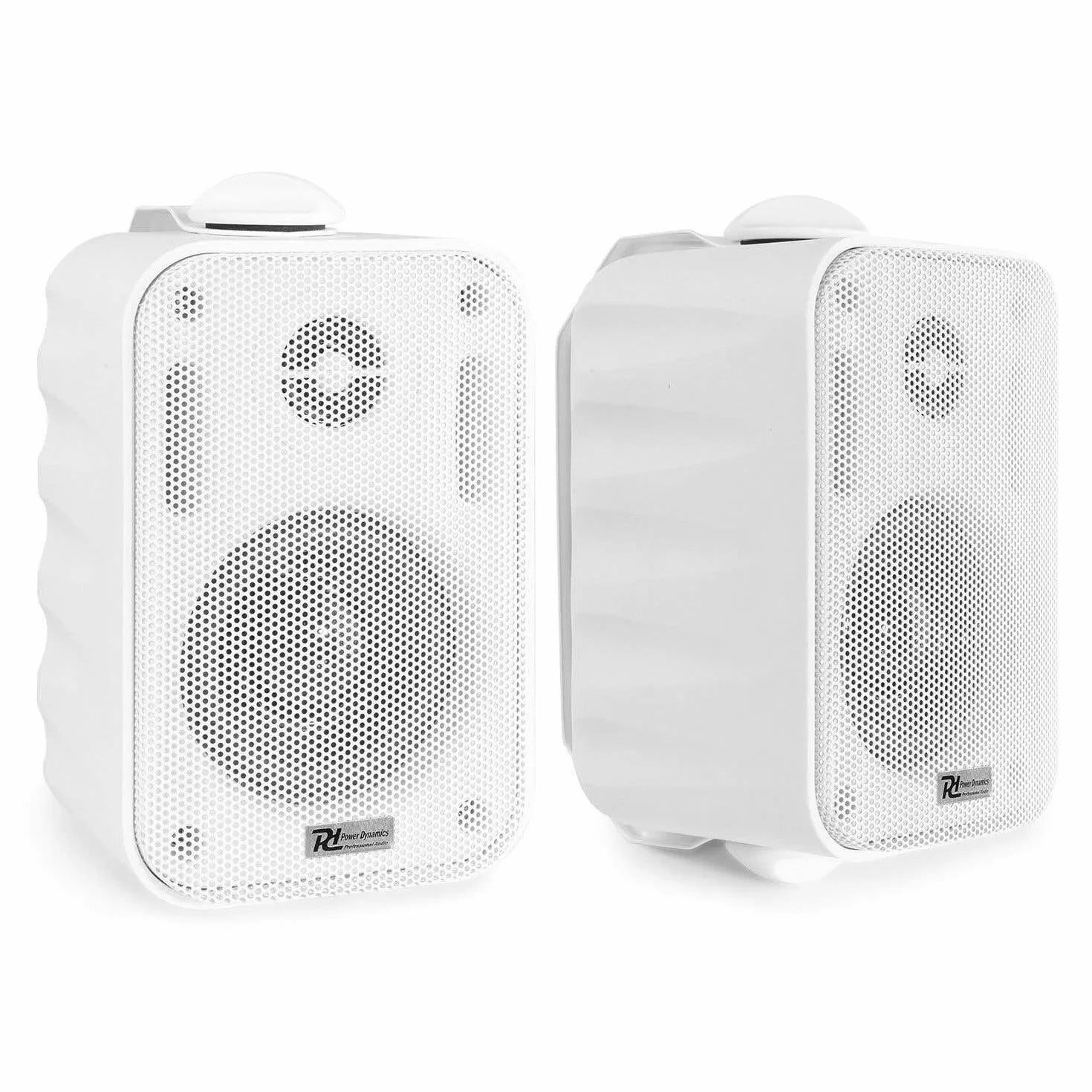 Sistema de Sonido de 4 Zonas con Bluetooth, FM y MP3 – Amplificador 400W + 8 Altavoces Blancos Resistente al Agua IPX5 para Interior y Exterior – Incluye 100m de Cable y Mando a Distancia