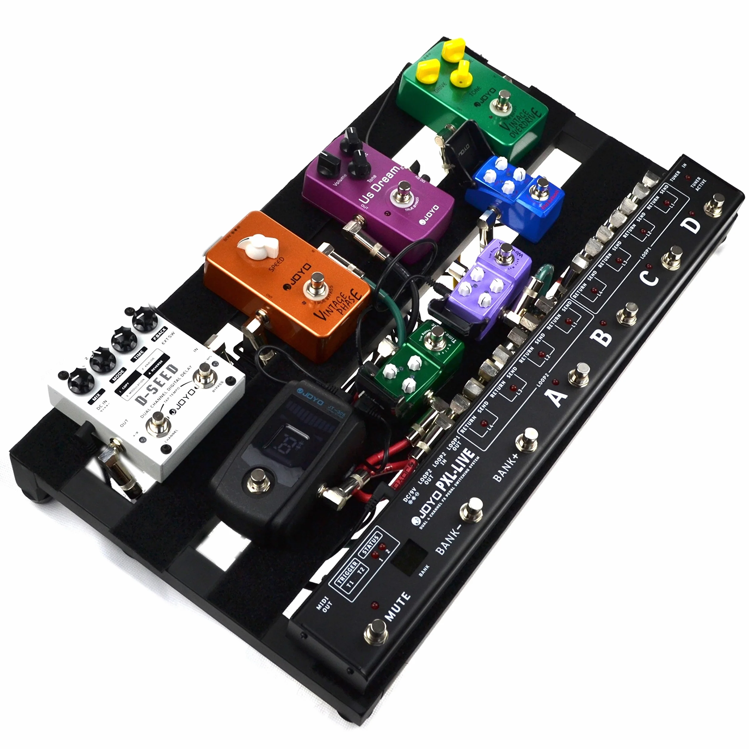 JOYO PXL LIVE - Pedal De Efecto Bucle Interruptor Sistema con Amperio interruptor