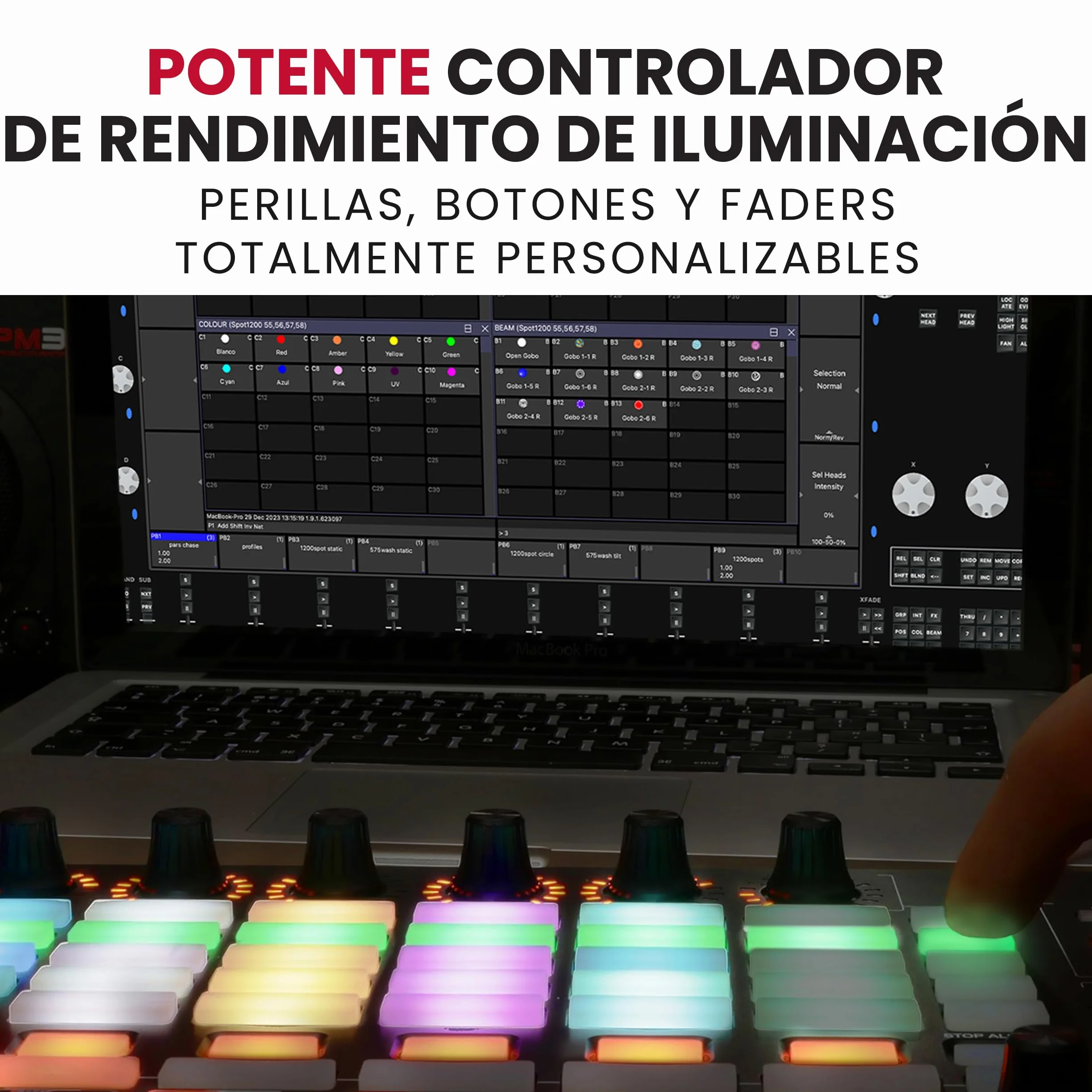 Akai Professional APC40 MKII - Controlador MIDI USB para mapeo 1 a 1 con Ableton Live Lite y Matriz de lanzamiento de Clips de 5 x 8, Perillas y Faders