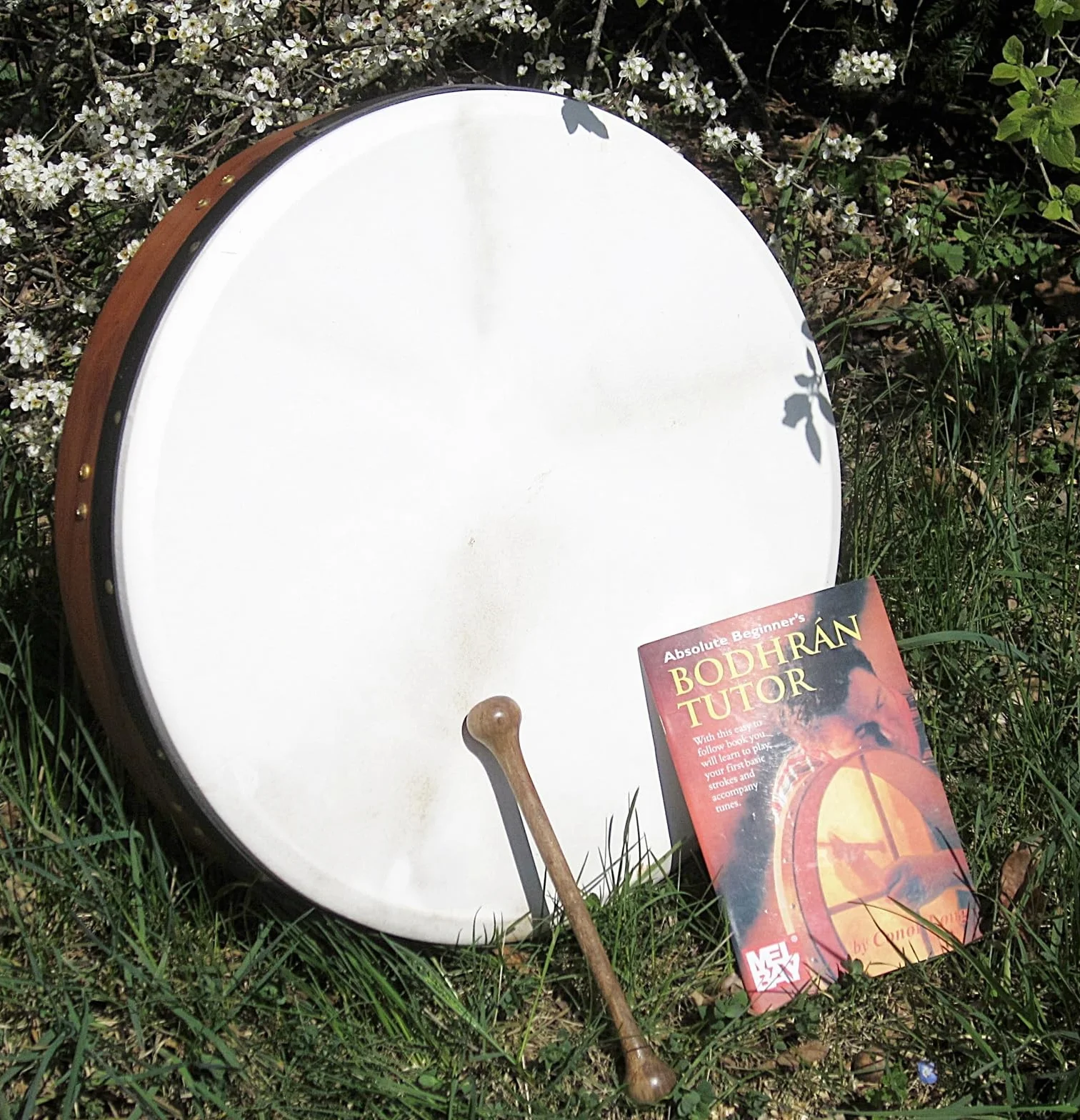 Mid-East - Bodhrán (tambor celta irlandés, se puede afinar, incluye libro de texto en inglés)