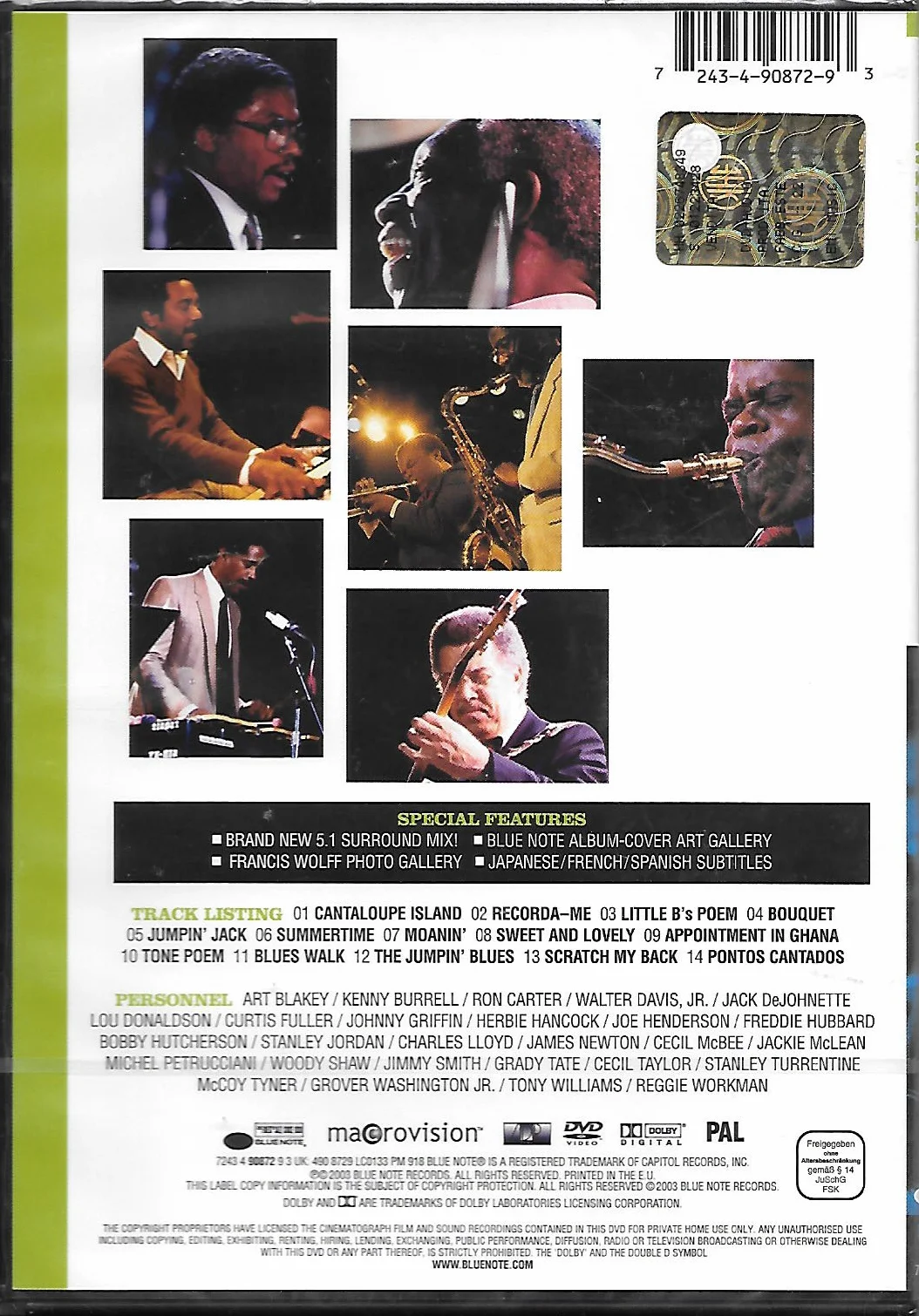 One Night With Blue Note: The Historic All-Star Reunion Concert [DVD]