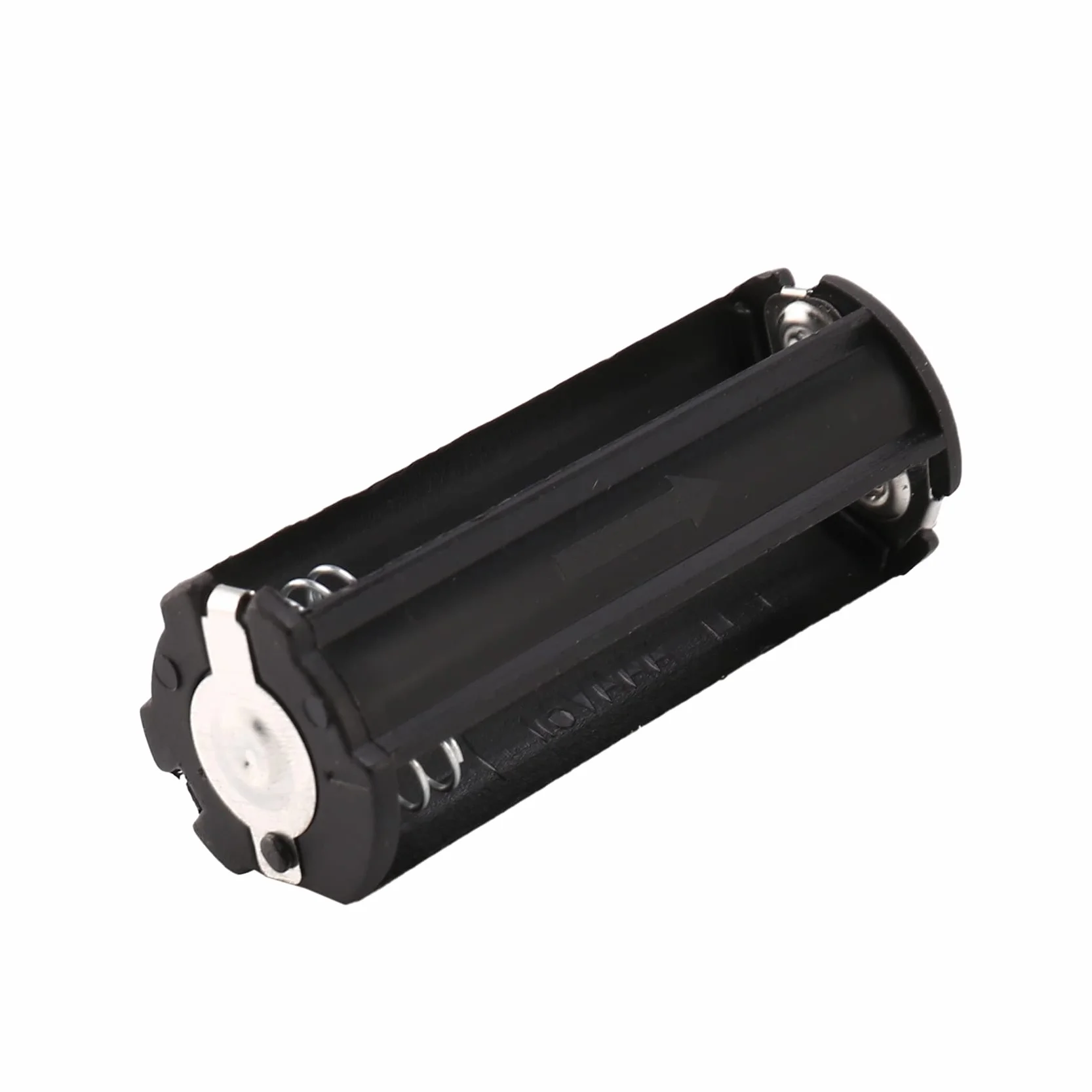 2 piezas negro soporte para batería 3 x 1,5 V AAA pilas antorcha