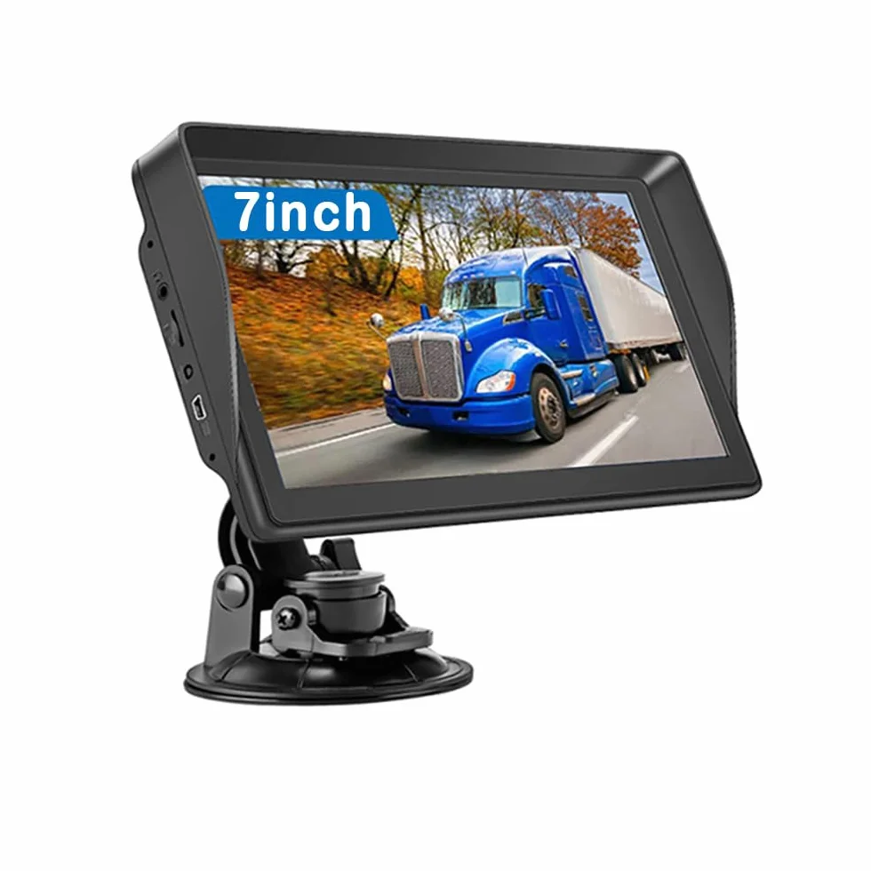 NEWFUN Navegador GPS Coche 7 Pulgadas Profesional con Mapas Europa 2025 Actualización de por Vida para Camiones