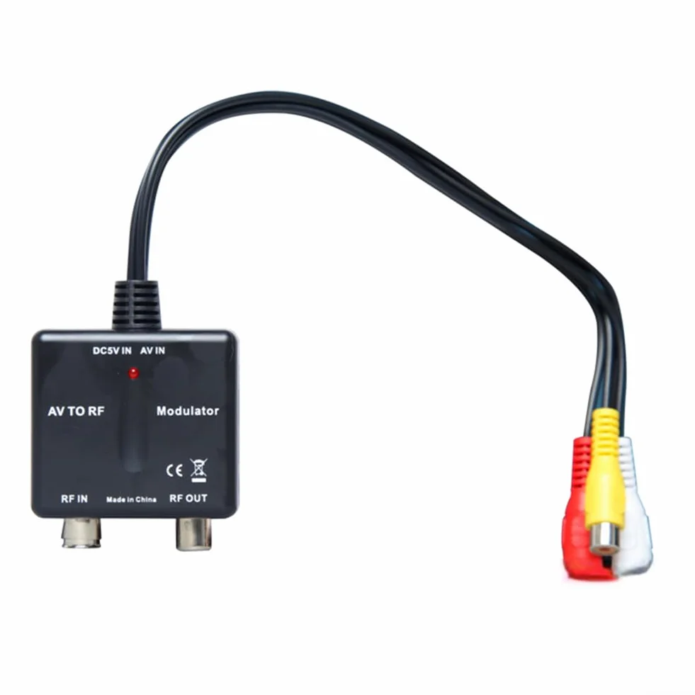 AV al modulador M03 del RF para la frecuencia de funcionamiento del VHF con la conexión coaxial fácil