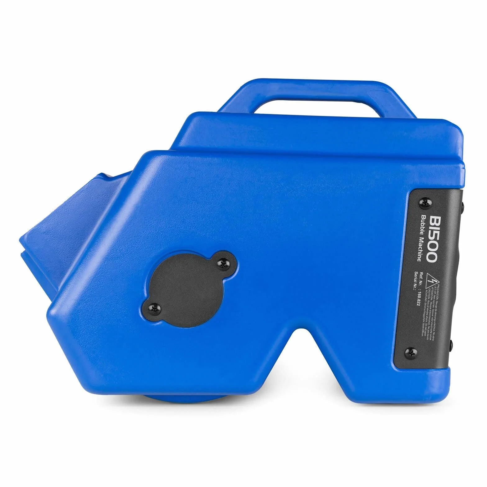 BeamZ B1500 máquina de burbujas profesional con 2L de líquido incluido, doble rueda, 2 ventiladores, control remoto, depósito 2L, ideal para fiestas, eventos y espectáculos