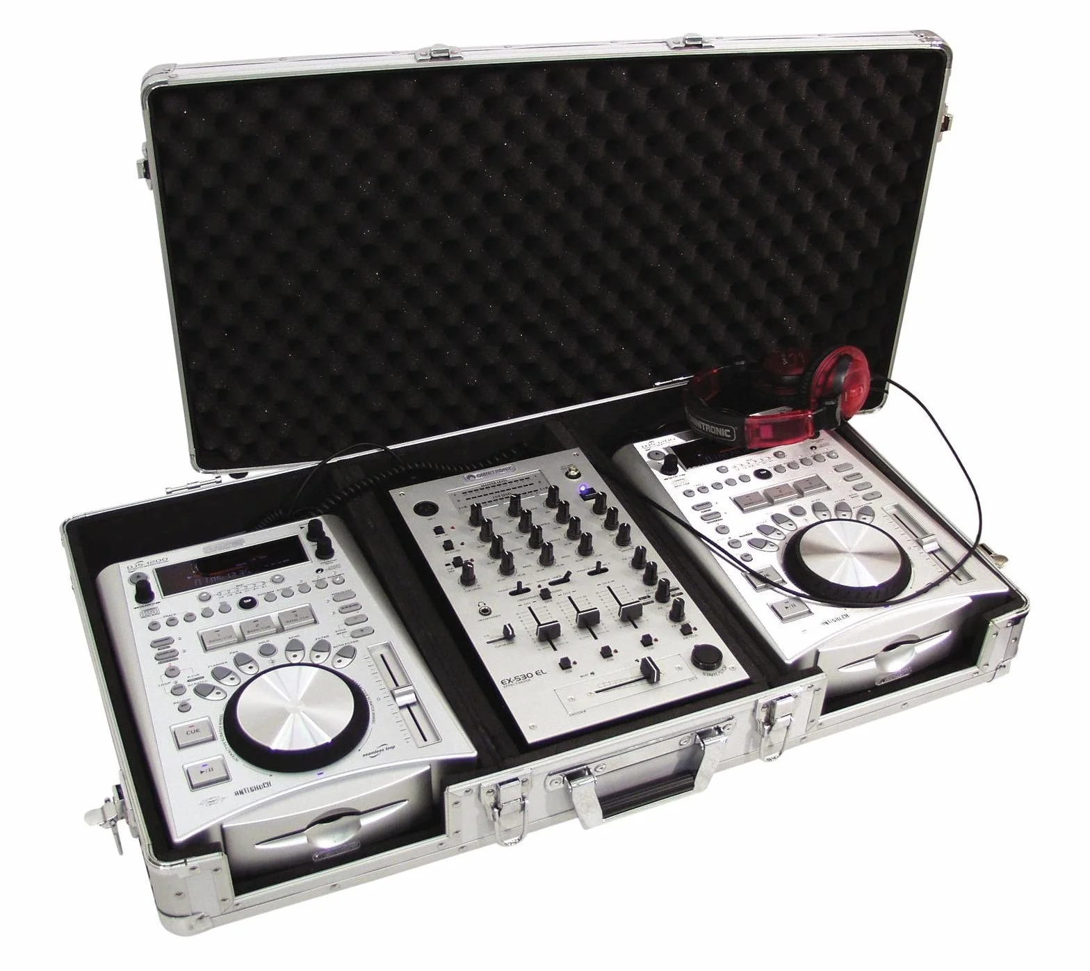Universal-Konsole DIGI-1 2xCD/1xM-10 alu