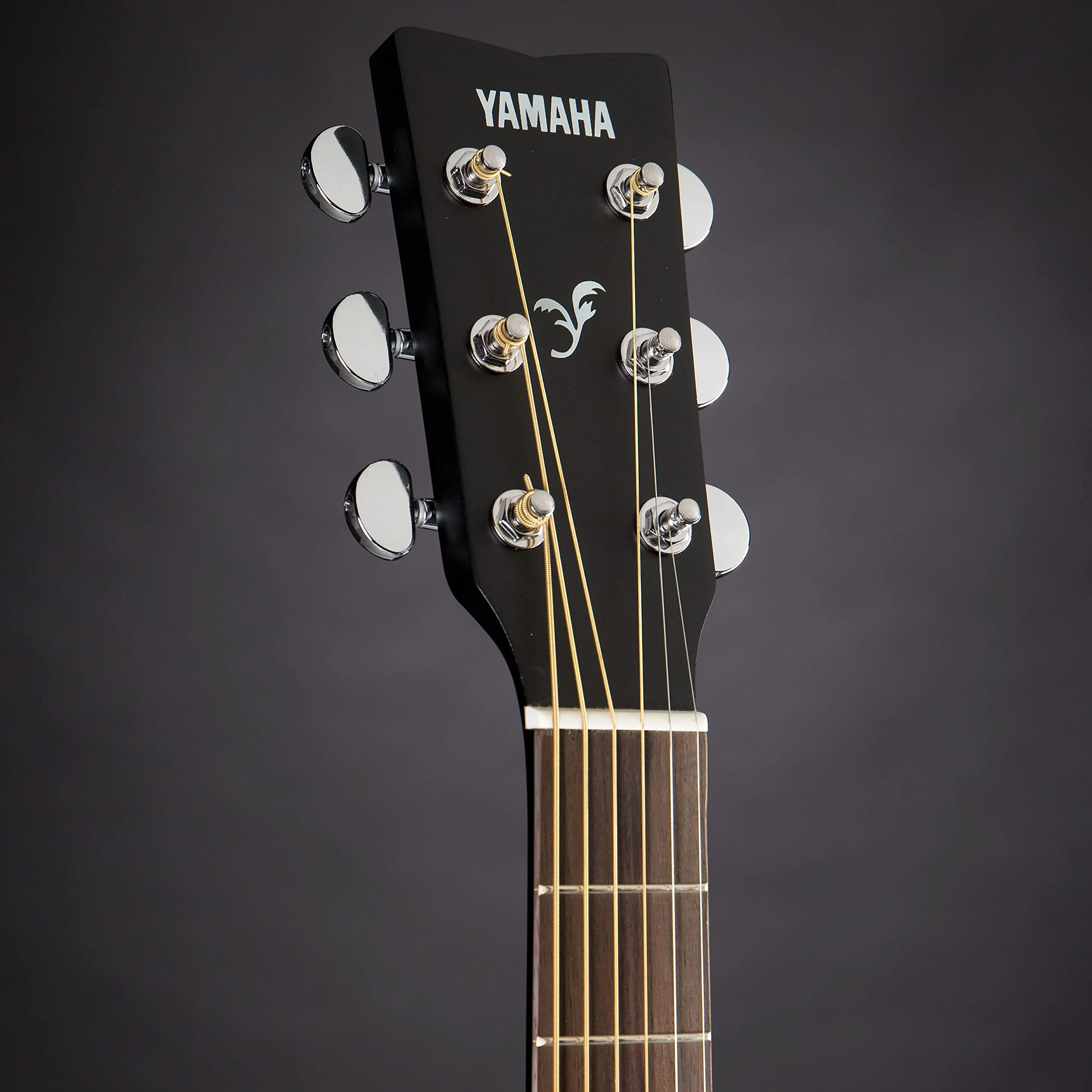 Yamaha F370 Guitarra Acústica Guitarra Folk 4/4 de madera, escala 634 mm, 25 pulgadas, 6 cuerdas metálicas, Color Negro