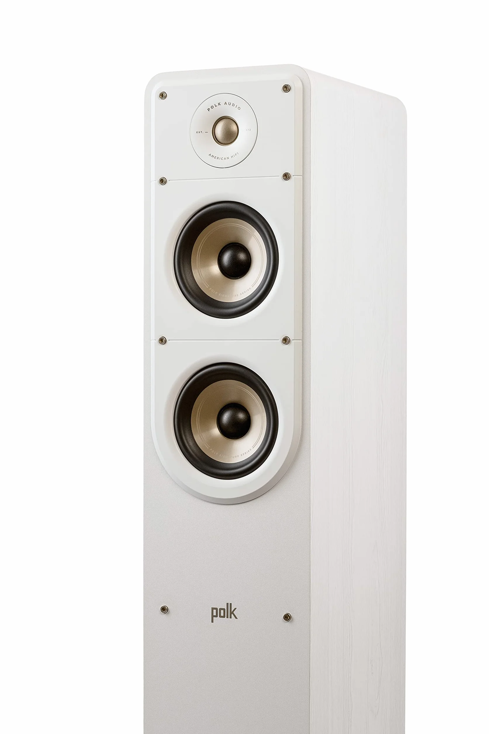 POLK AUDIO Signature Elite ES50 Altavoz de Suelo Hi-Fi, Blanco