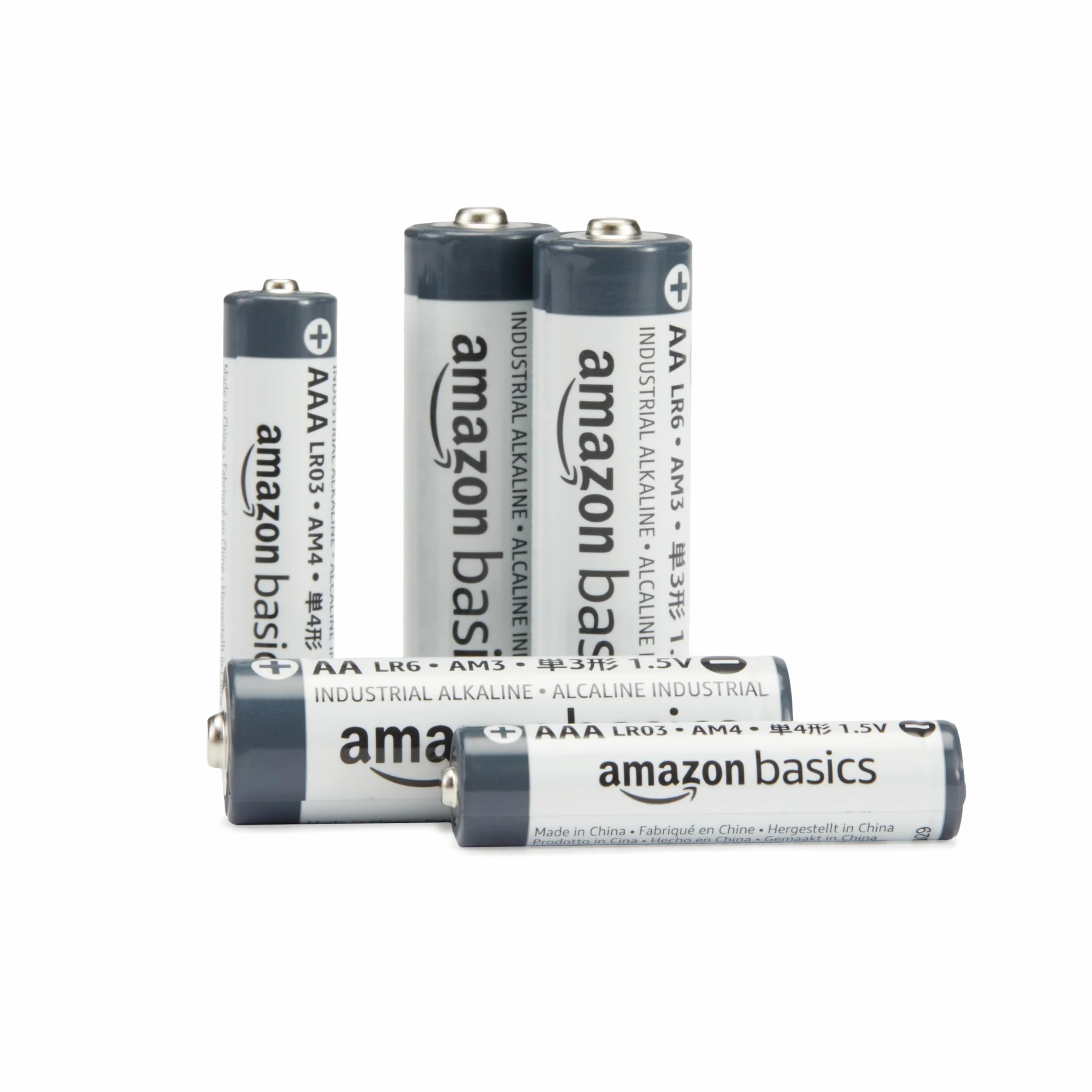 Amazon Basics Paquete 40 Pilas Alcalinas AAA 1,5V Vida Útil 5 Años