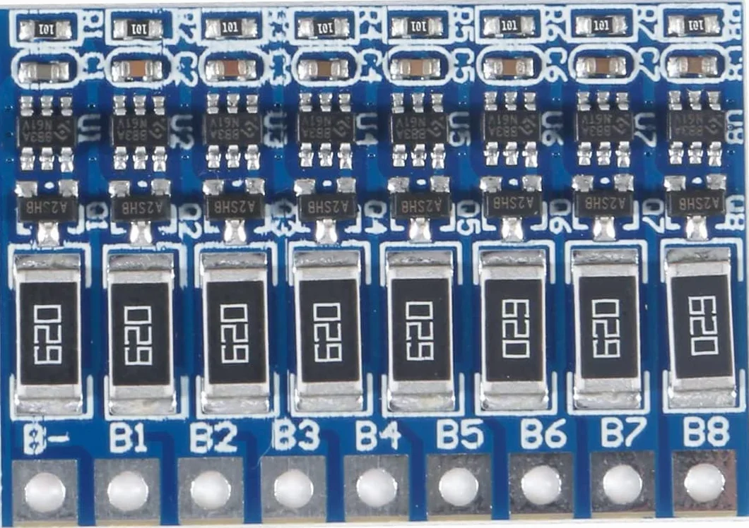 5pcs 8S BMS Balancer Litio Li-Ion 18650 Placa de protección de batería Equilibrio