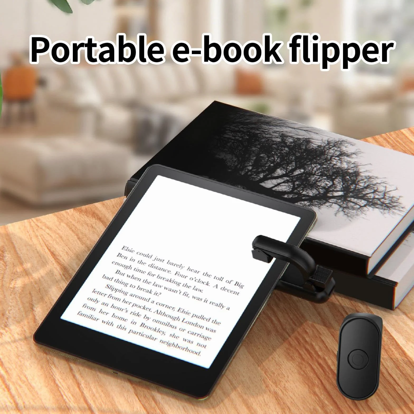 Volteador de Páginas para Ebook Portátil Diseño Ergonómico