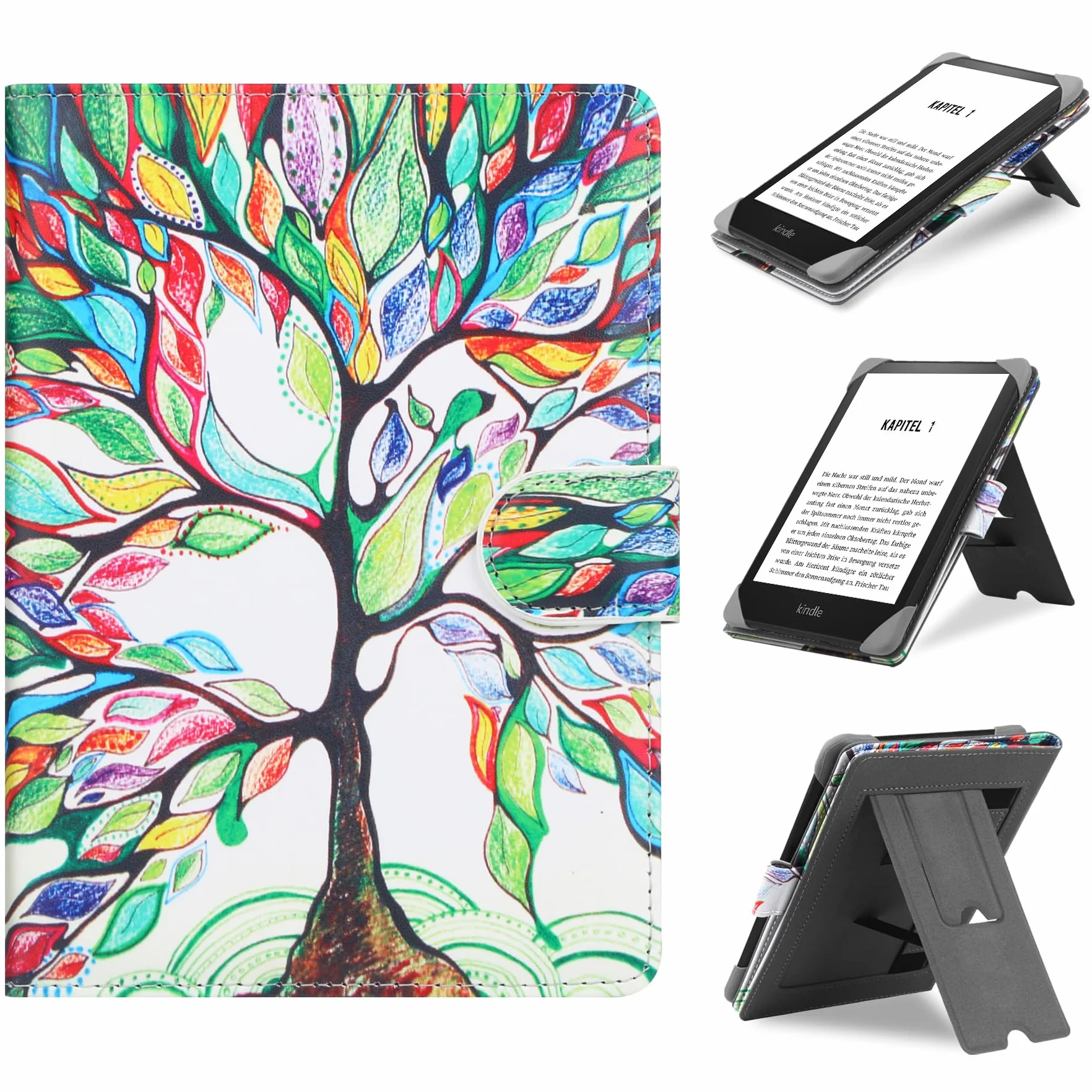Funda Universal para E-Book Reader 6-6,8" Pocketbook/Tolino/Sony/Kindle Paperwhite/Kobo Clara HD/2E