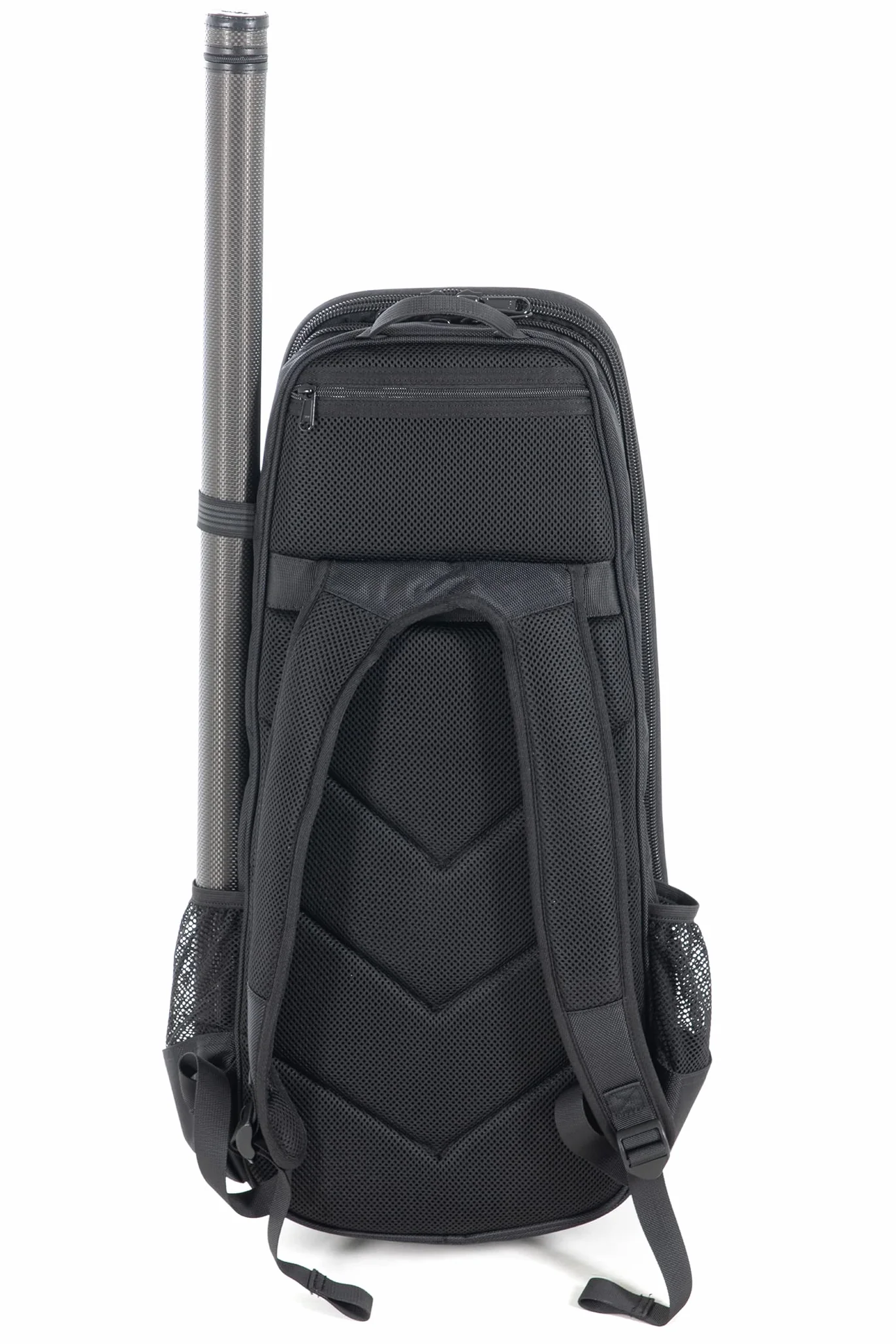GEWA Space Bag Titanium con estuche para arco - Estuche/mochila para violín de 4/4-3/4 - Tapa exterior de policarbonato - Parte trasera ergonómica - Compartimentos para accesorios