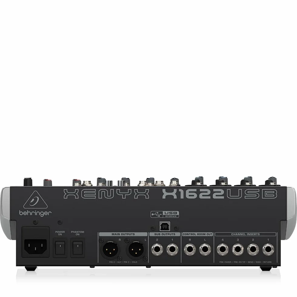 Behringer XENYX X1622USB mezclador para directo x-1622 usb und.