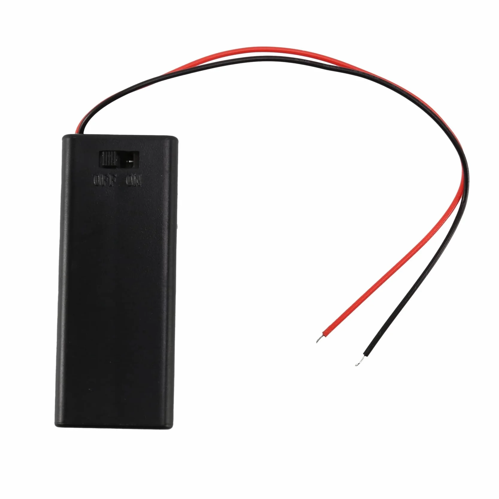2 unidades de 2 pilas AAA de 3 V, caja de alambre de encendido/apagado con interruptor m cover