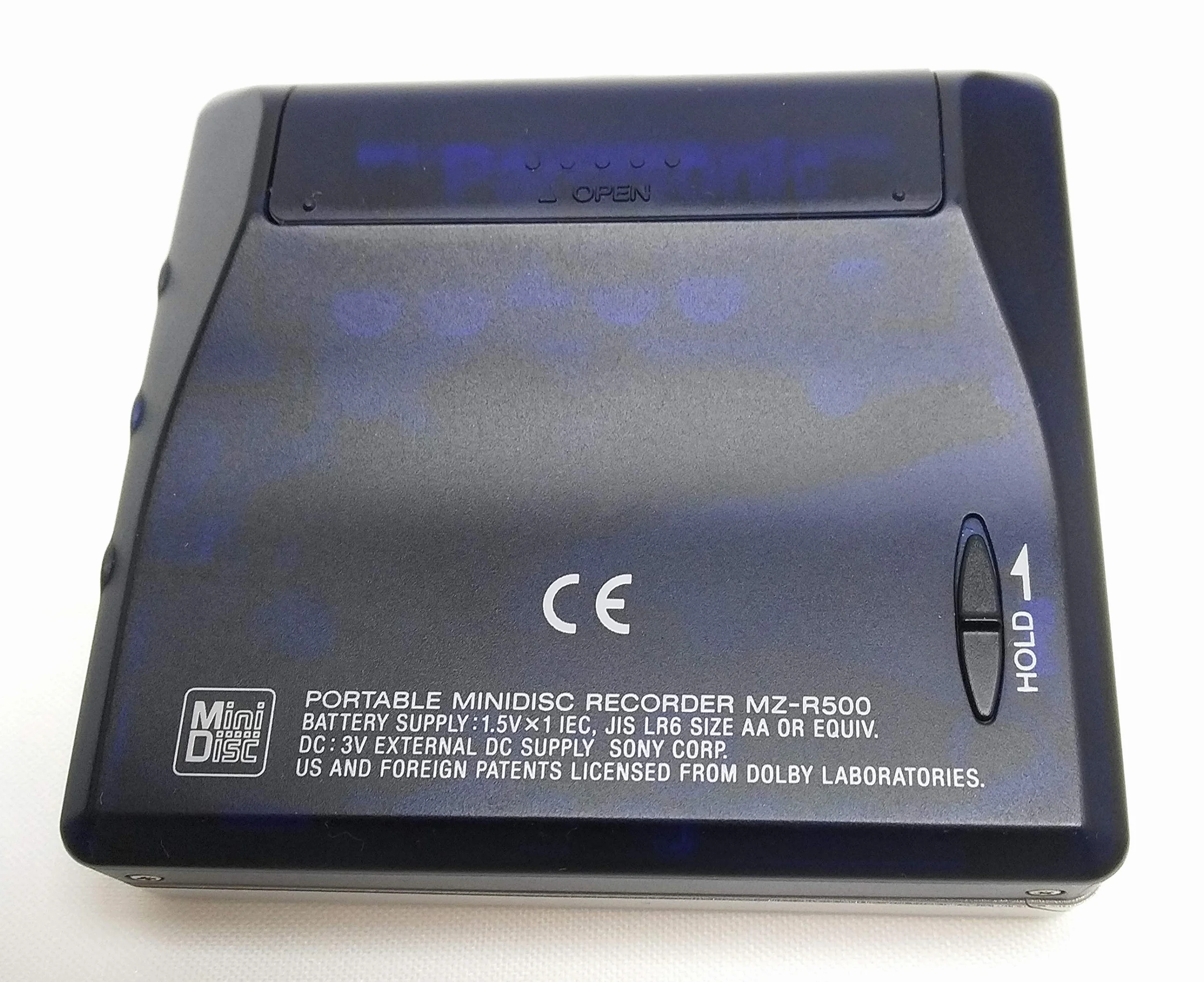 Sony MZ-R500/S - Reproductor portátil Mini Disc