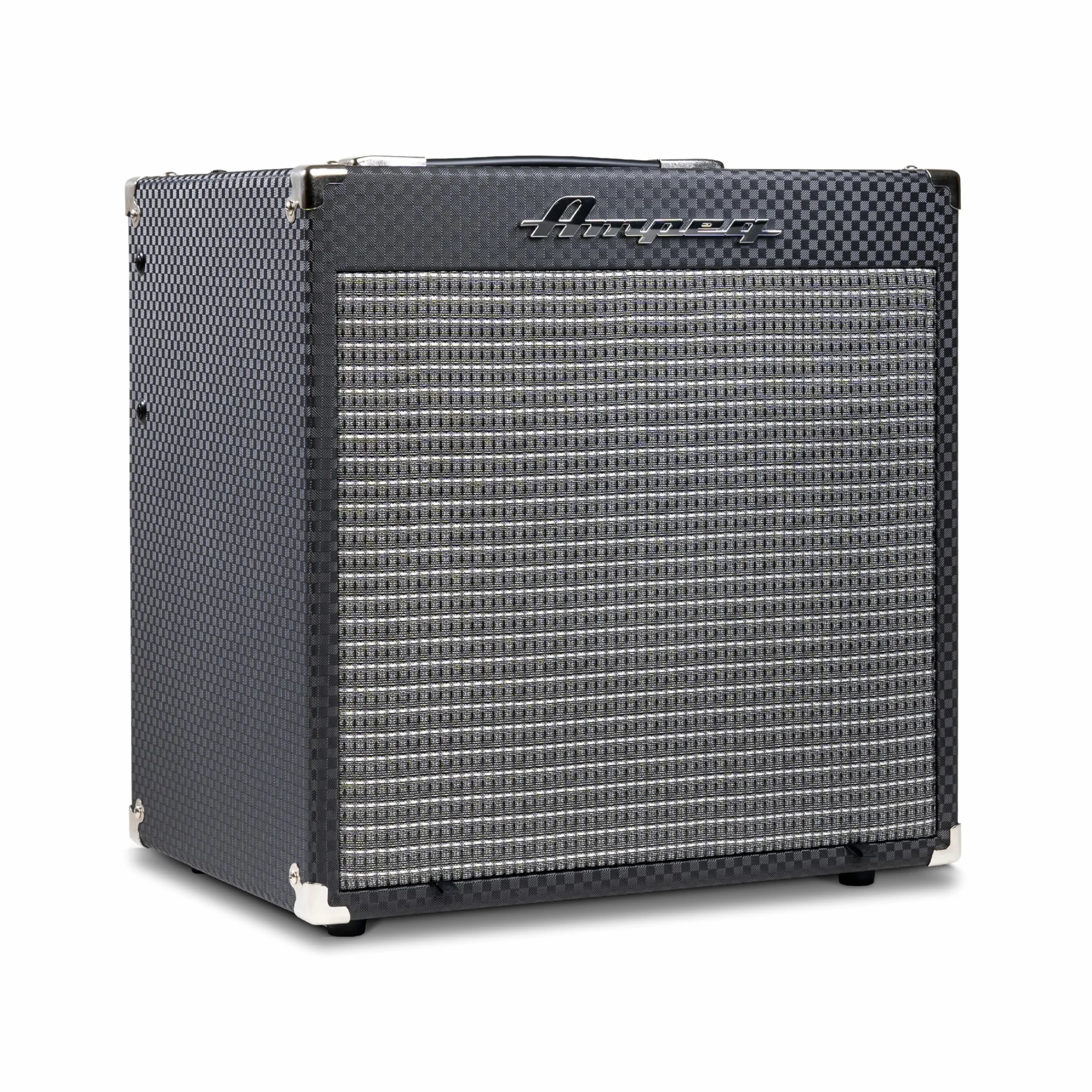 AMPEG RB-108 Amplificador Combo para Bajo – Amplificador de práctica de 30W con Previo AMPEG Legacy, Overdrive SGT, Ecualizador de 3 bandas, Entrada AUX, Salida de auriculares y altavoz 1x8" – Negro