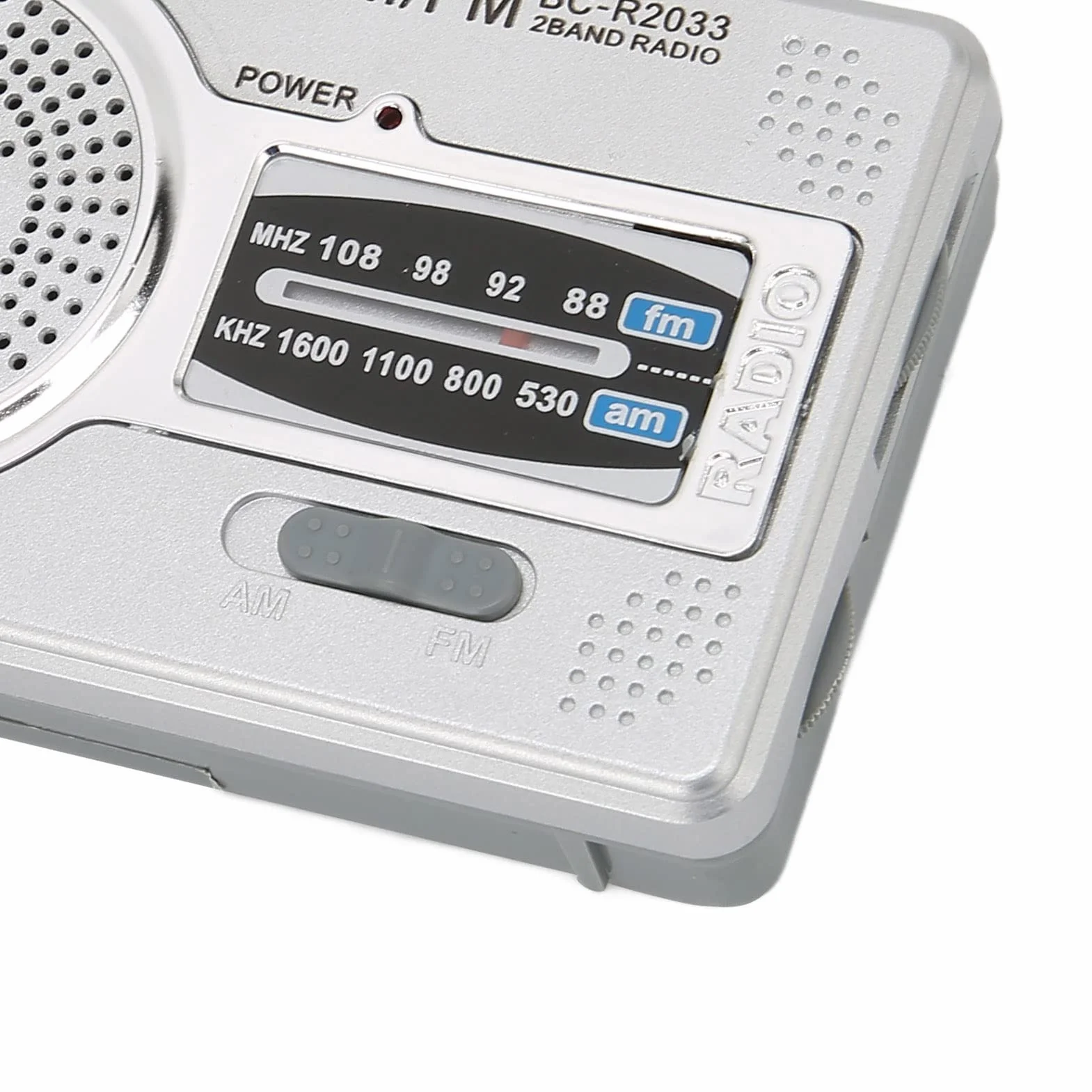 Radio Portátil, Radio de Transistor Am FM Portátil Operada por 2 Pilas AA Pequeña con Conector para Auriculares para Regalos de Ancianos para Viajes Al Aire Libre