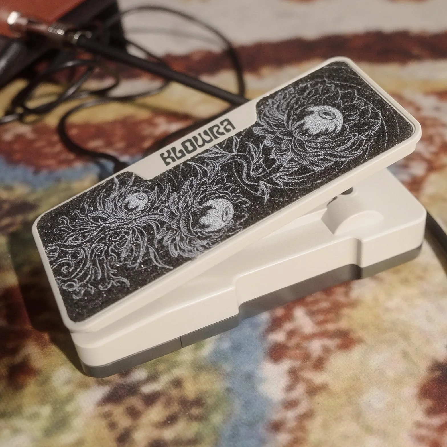 x Hotone Mantra Dual Expression Pedal de Volumen Pasivo EXP 2 en 1 con cable TRS