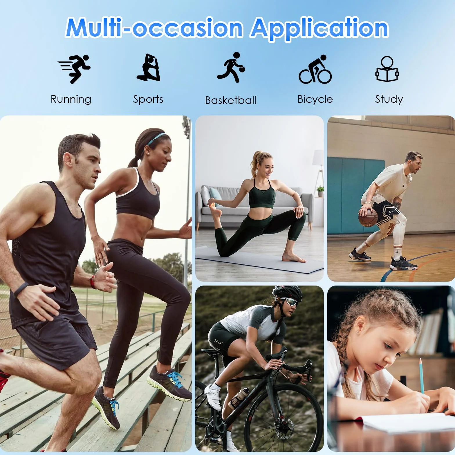 Reproductor MP3 Olycism de 64 GB con Bluetooth 5.3 Reproductor de música portátil Sonido HiFi y Radio FM Capacidad de batería de 300 mAh, Adecuado para Deportes, Viajes y Uso Diario.