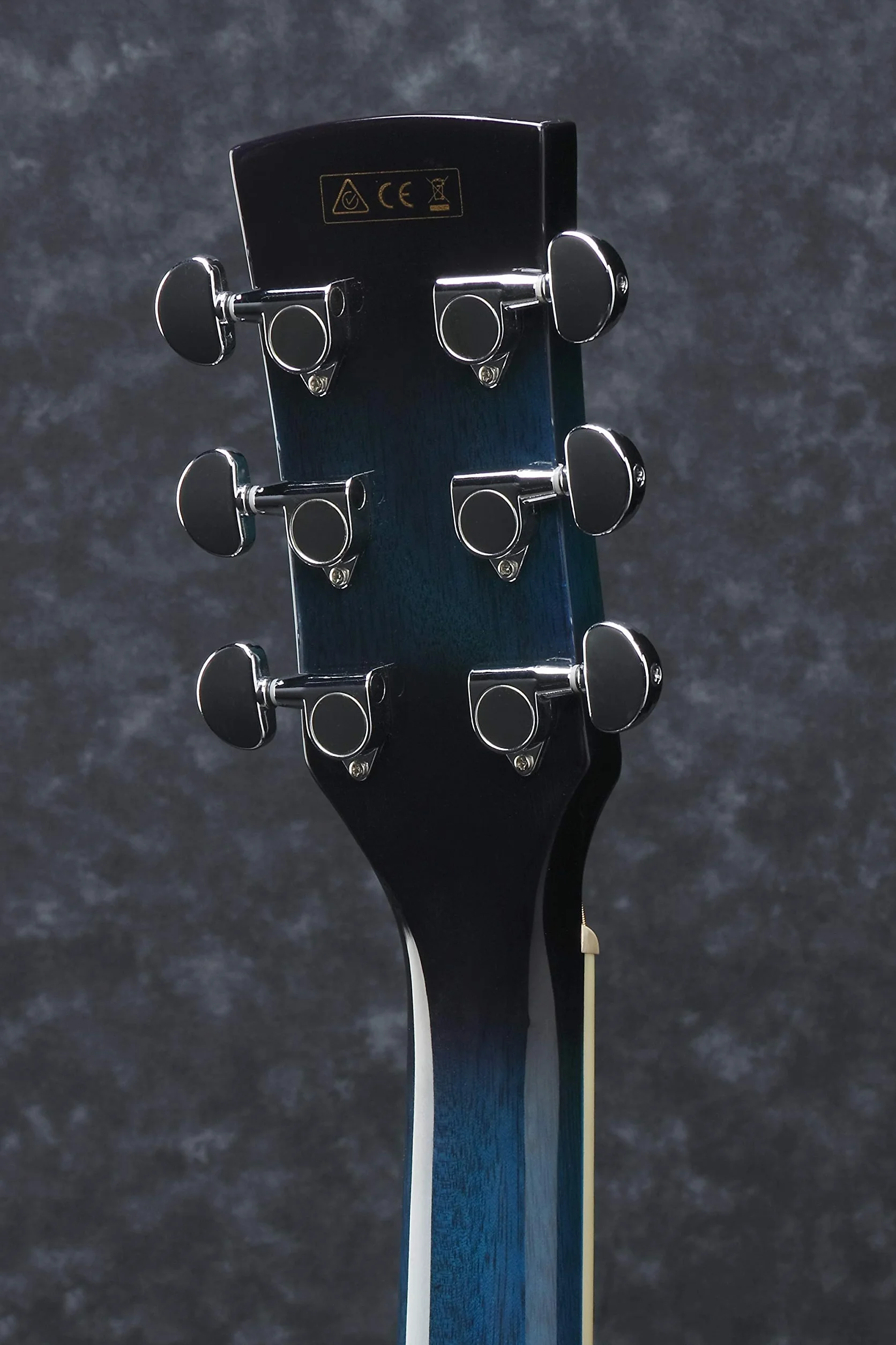 Ibanez PF15ECE-TBS Guitarra electroacústica, Transparente Blue Sunburst