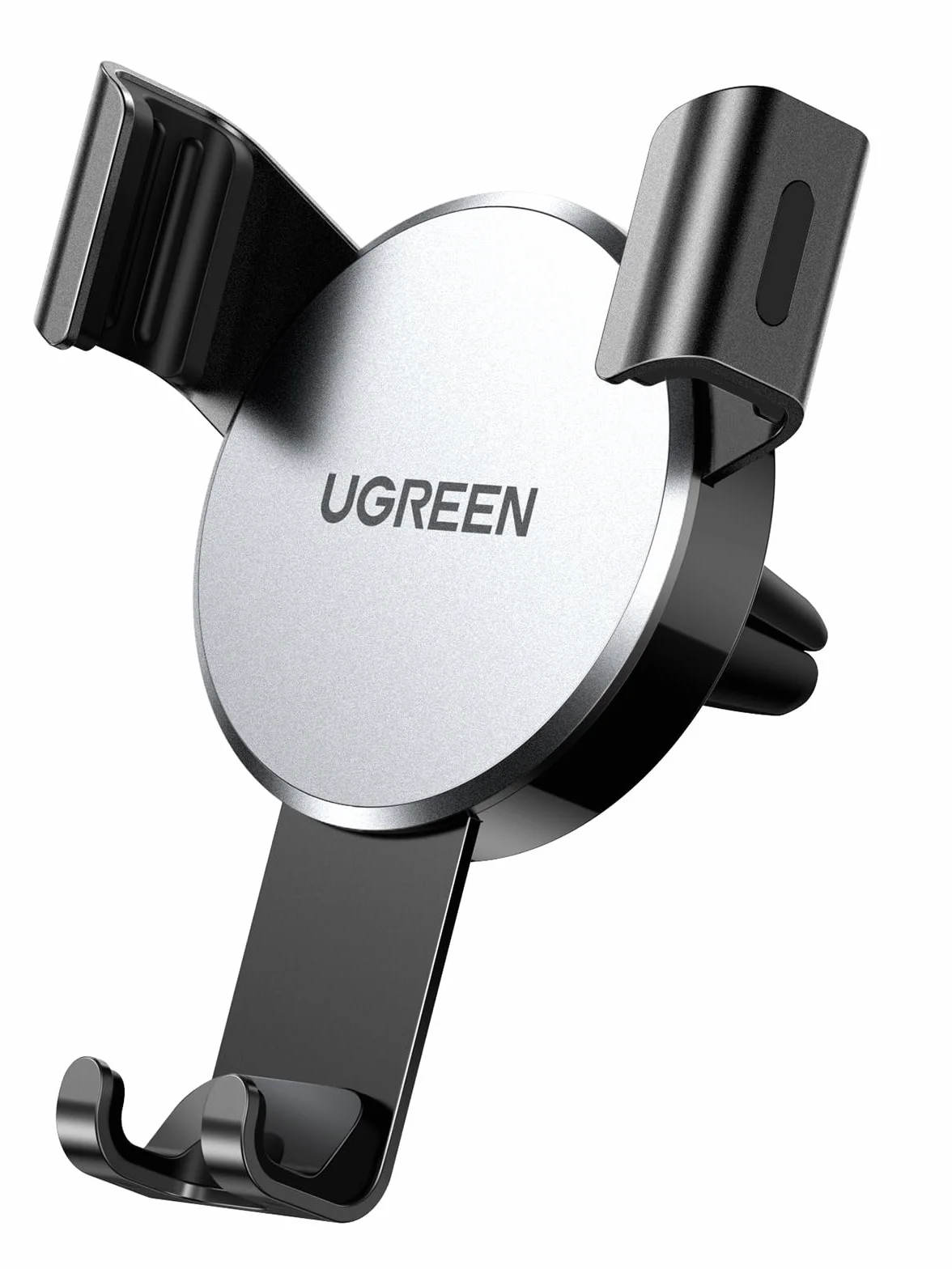 UGREEN Soporte Móvil Coche por Gravedad, Soporte para Ventilación, Car Phone Holder Universal, iPhone 17/17 Air/17 Pro/17 Pro Max/16/15, Galaxy S25/S25 Ultra/S25+, Gris