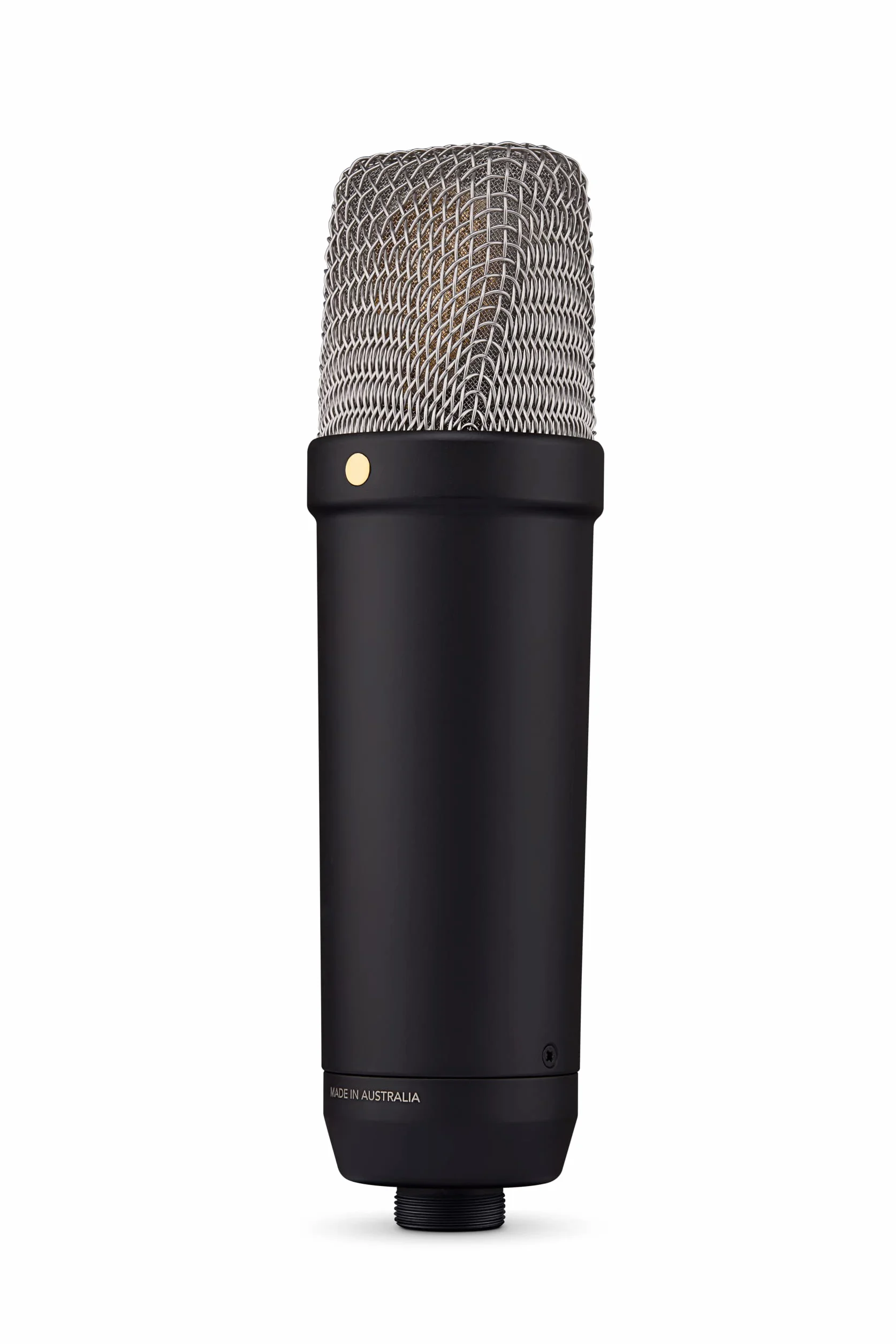 RØDE NT1 5a generación el micrófono con Condensador y Gran diafragma, Salidas XLR y USB, Soporte antivibraciones y Filtro antipop para grabación Vocal, producción Musical y de podcasts (Negro)