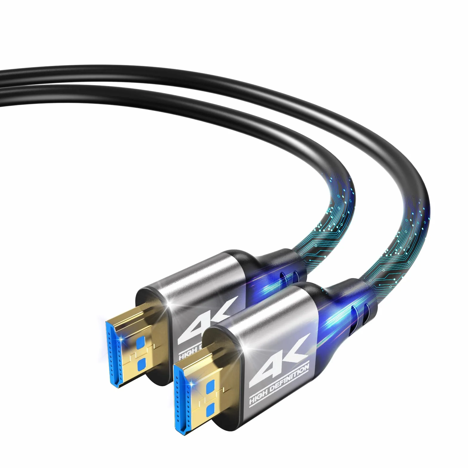 Cable HDMI 4K 3M 18 Gbps 4K/60Hz Compatible con PS5 PS4 TV