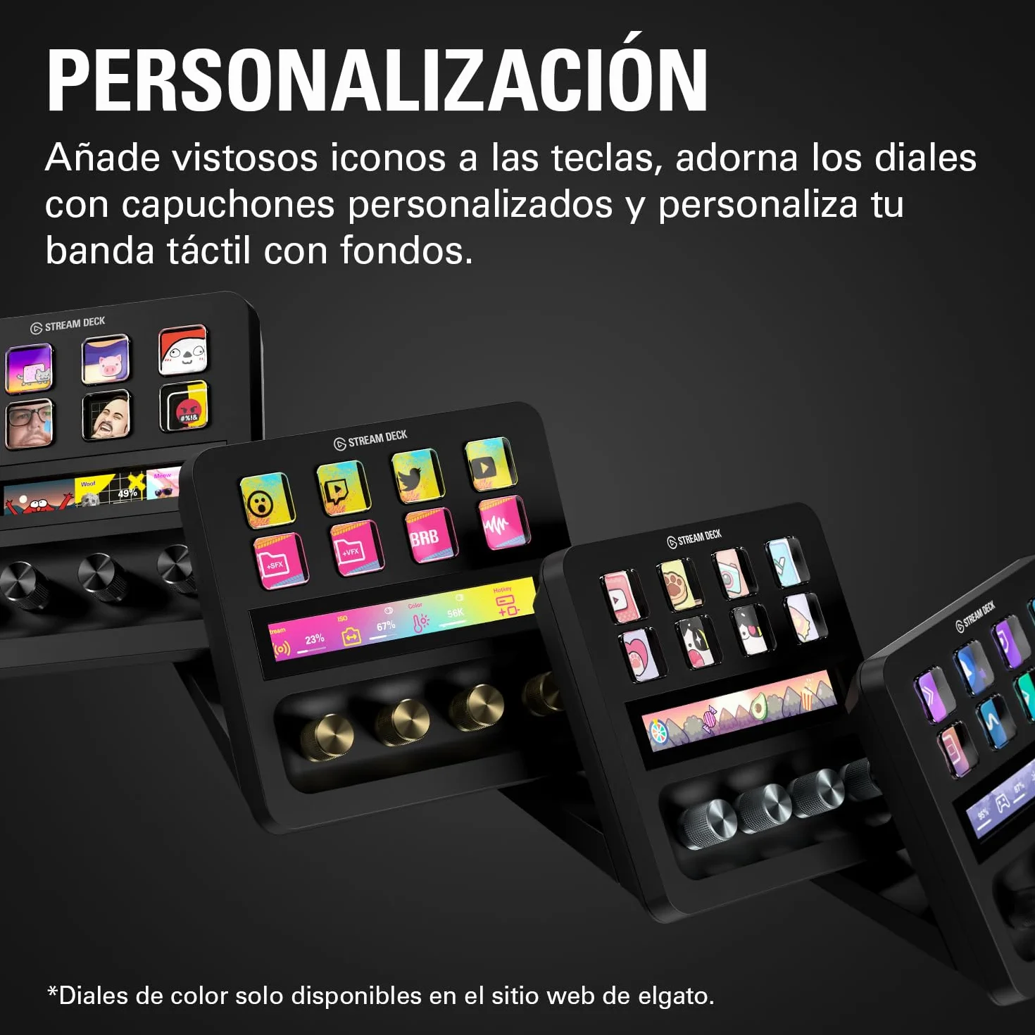 Elgato Stream Deck + XLR - Mezclador de Audio y Controlador, Interfaz de micrófono XLR a USB Trasera, Compatible con Cualquier micrófono XLR para podcasting, Streaming, diales y Teclas LCD, PC/Mac