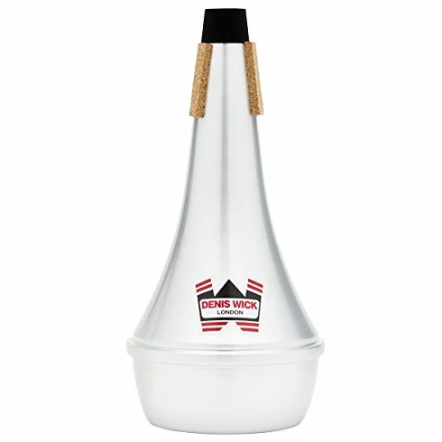 Denis Wick SORDINA TROMBON 5505 Recta (Straight) Plateado Latón Mute