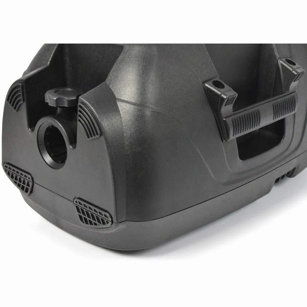 Vonyx SPJ-800A - Altavoz Auto Amplificado woofer de 8" 200W Construido en ABS Entrada de línea y micrófono, Control de Graves y Agudos y Salida de línea